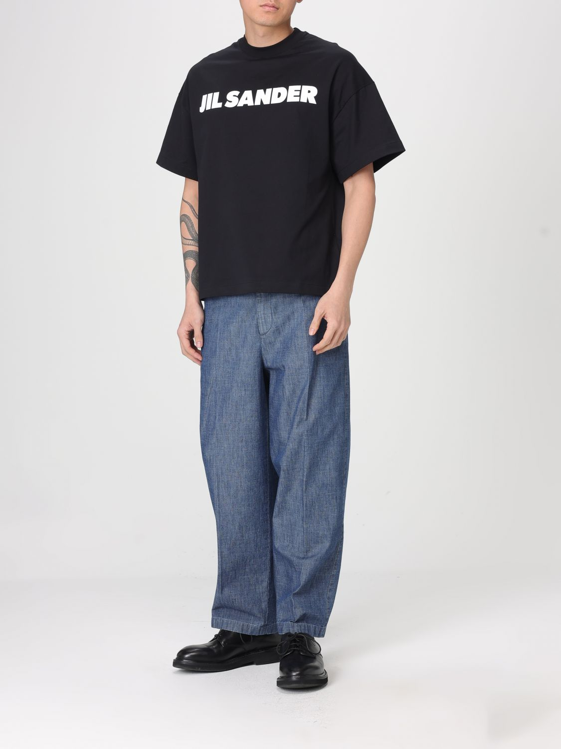 [Jil Sander] T-shirts Short Sleeve SS26 J22GC0221J20349 001