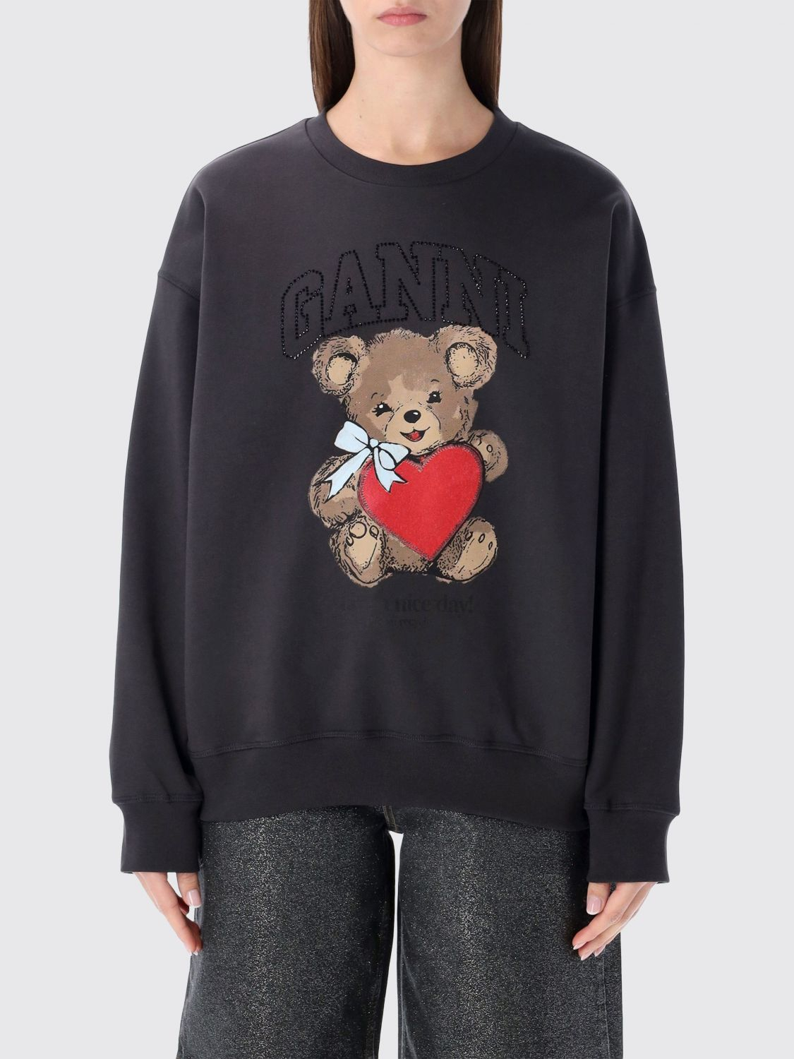 [GANNI] Sweatshirt SS26 A106002711032 252