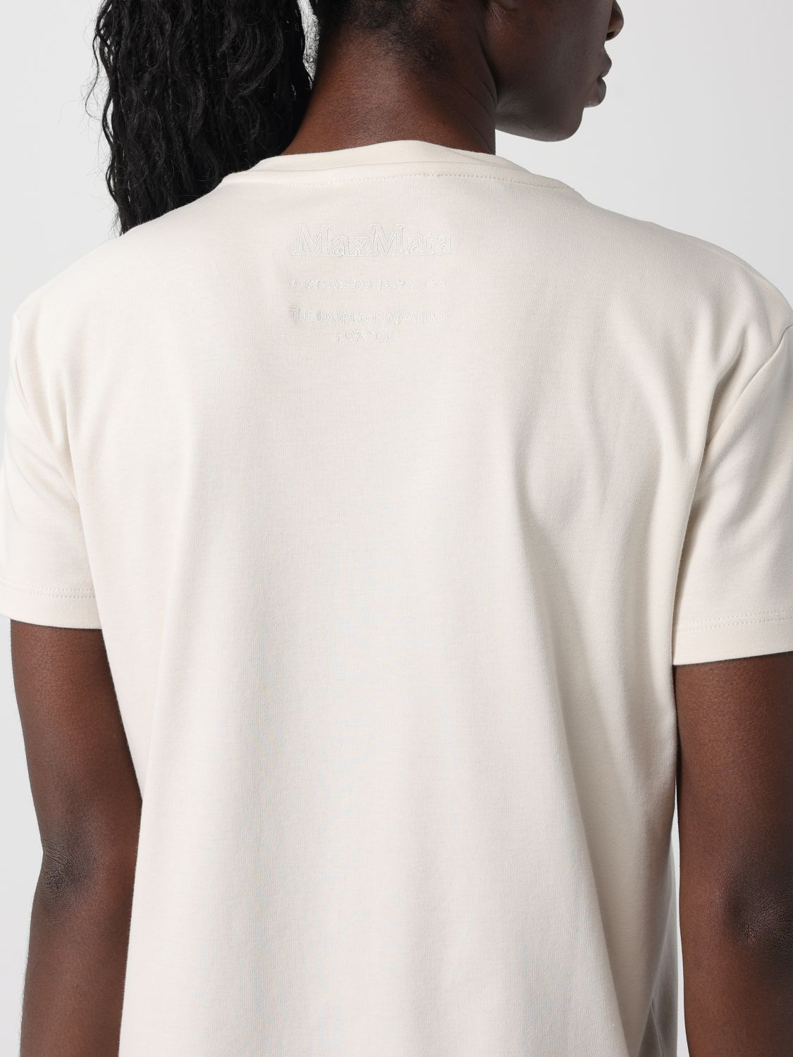 [S Max Mara] T-shirts Short Sleeve SS26 2619971021600 012