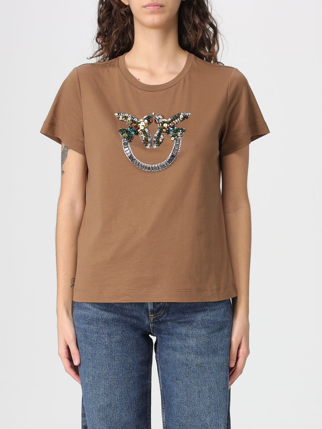 [PINKO] T-shirts Short Sleeve SS26 100535A33F L78