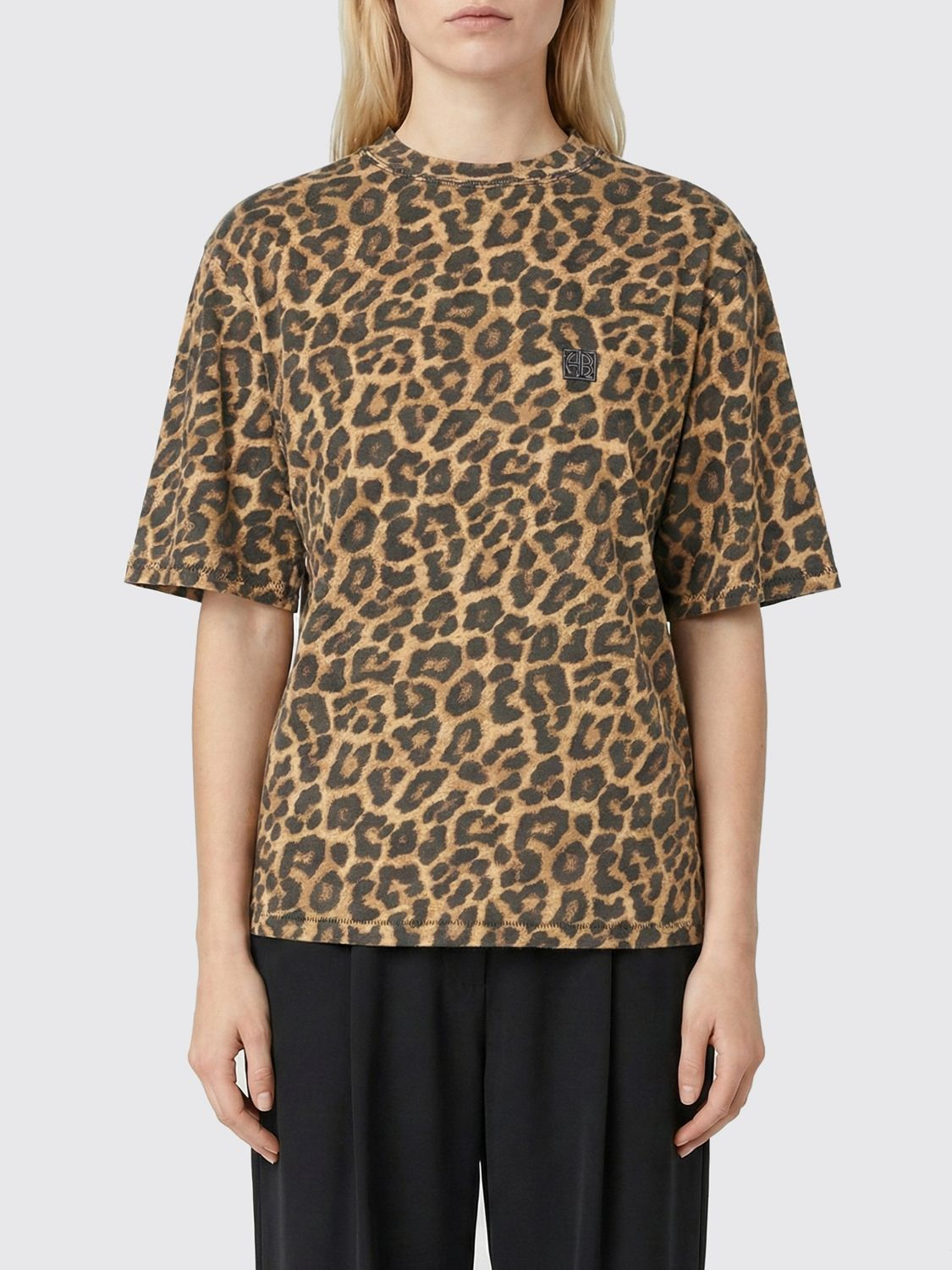 [Anine Bing] T-shirts Short Sleeve SS26 A0811154 MTL59