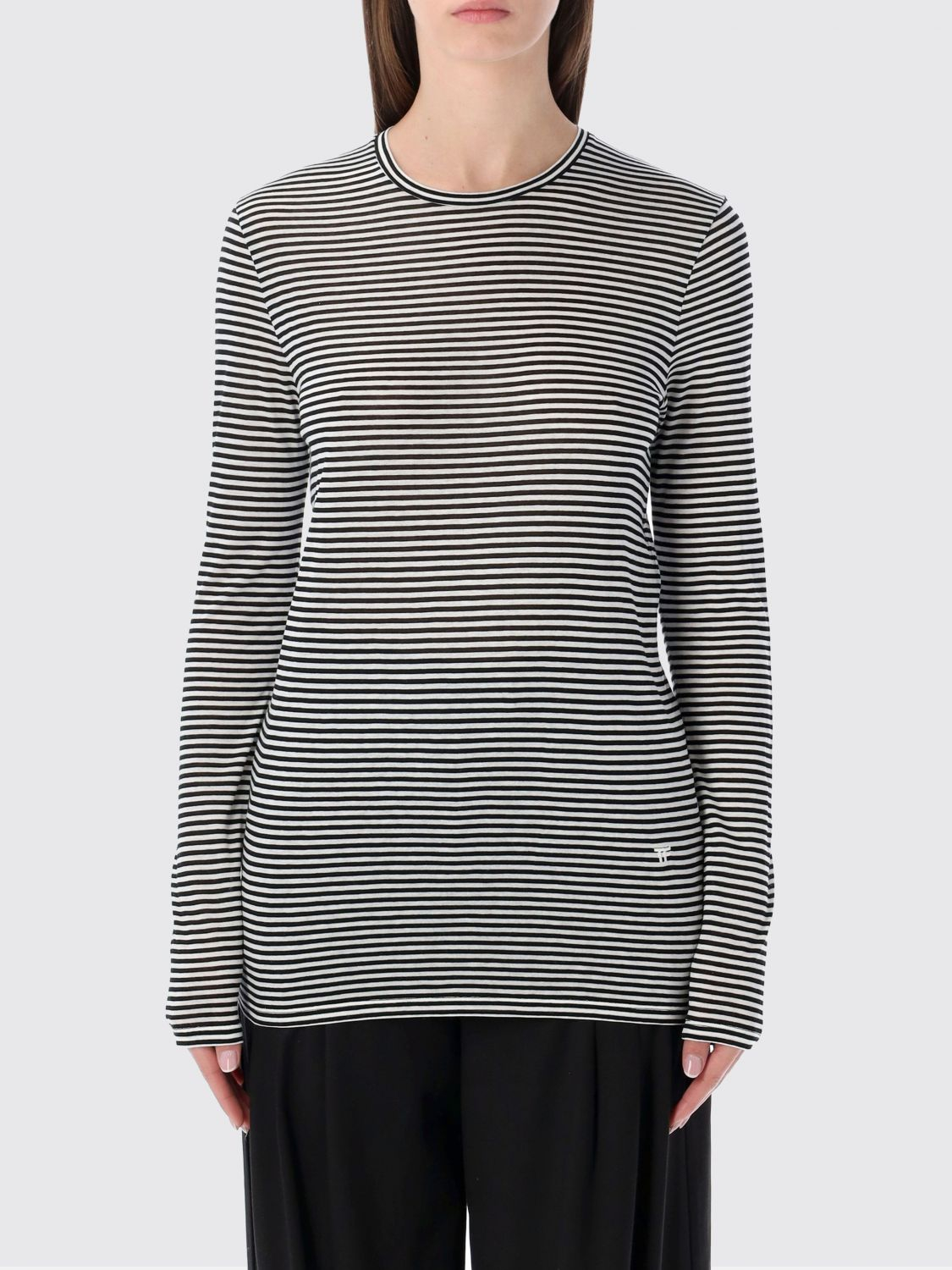 [Tom Ford] T-shirts Long Sleeve SS26 TSJ634JEX187 NWA