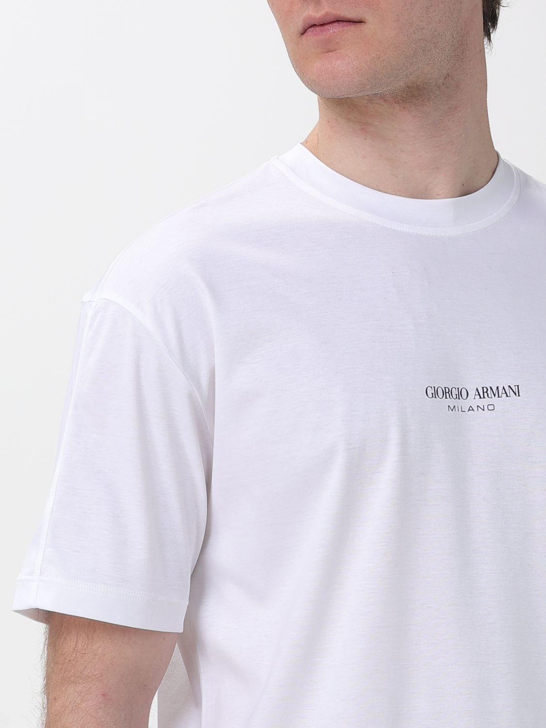 [Giorgio Armani] T-shirts Short Sleeve SS26 GM001085TE10629 U0002