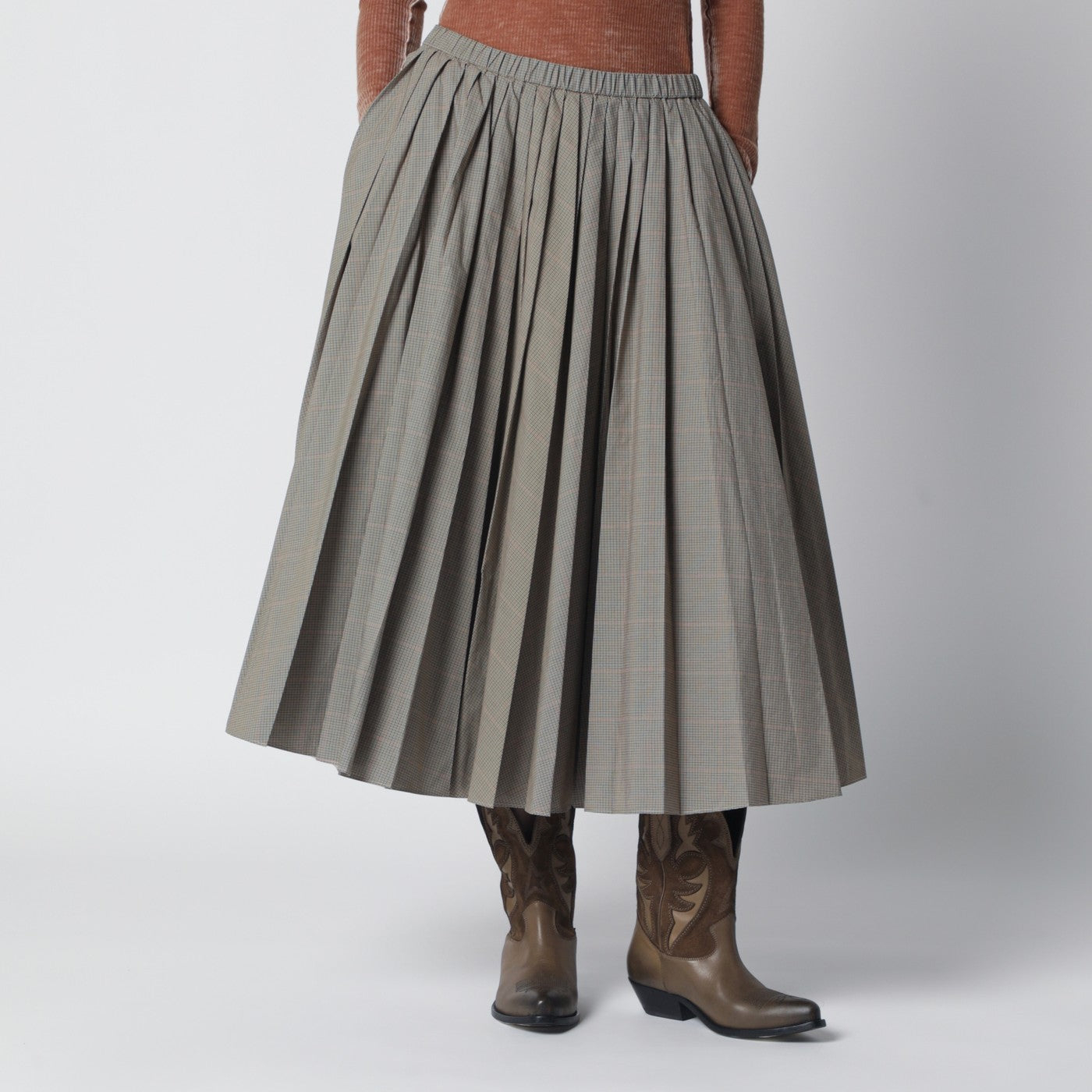 [6397] Long skirt SS26 NS136CO