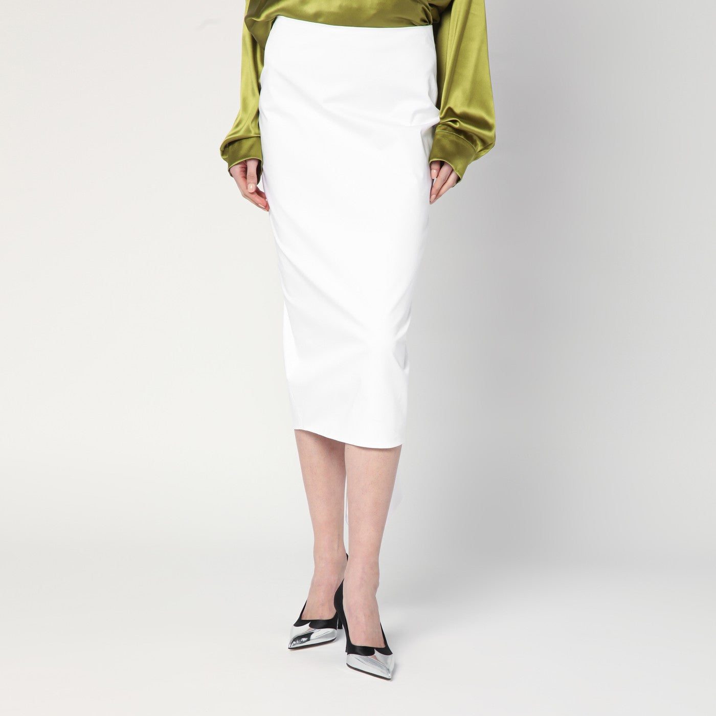 [TheLatest] Midi skirt SS25 TLW09001T0194ABTP