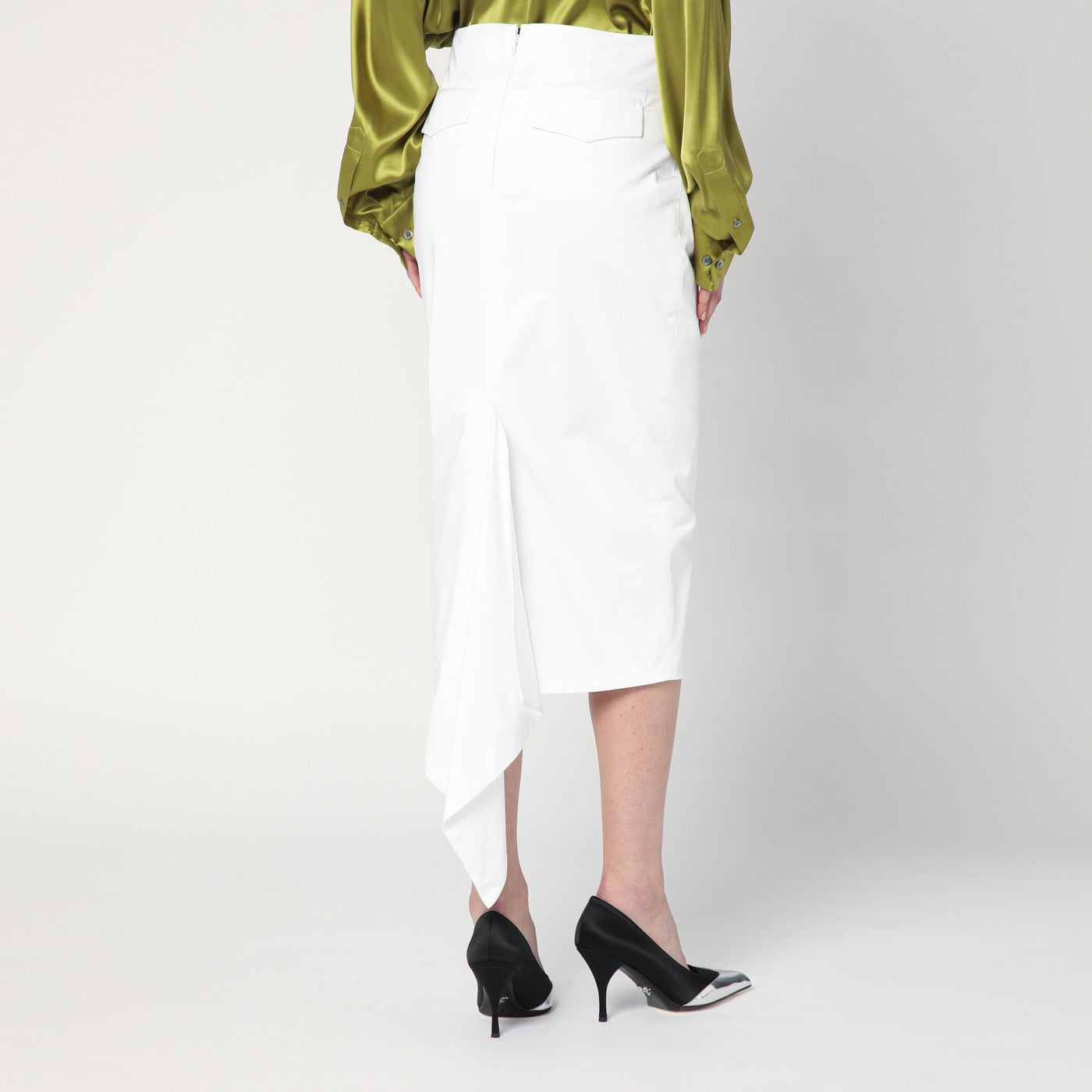 [TheLatest] Midi skirt SS25 TLW09001T0194ABTP