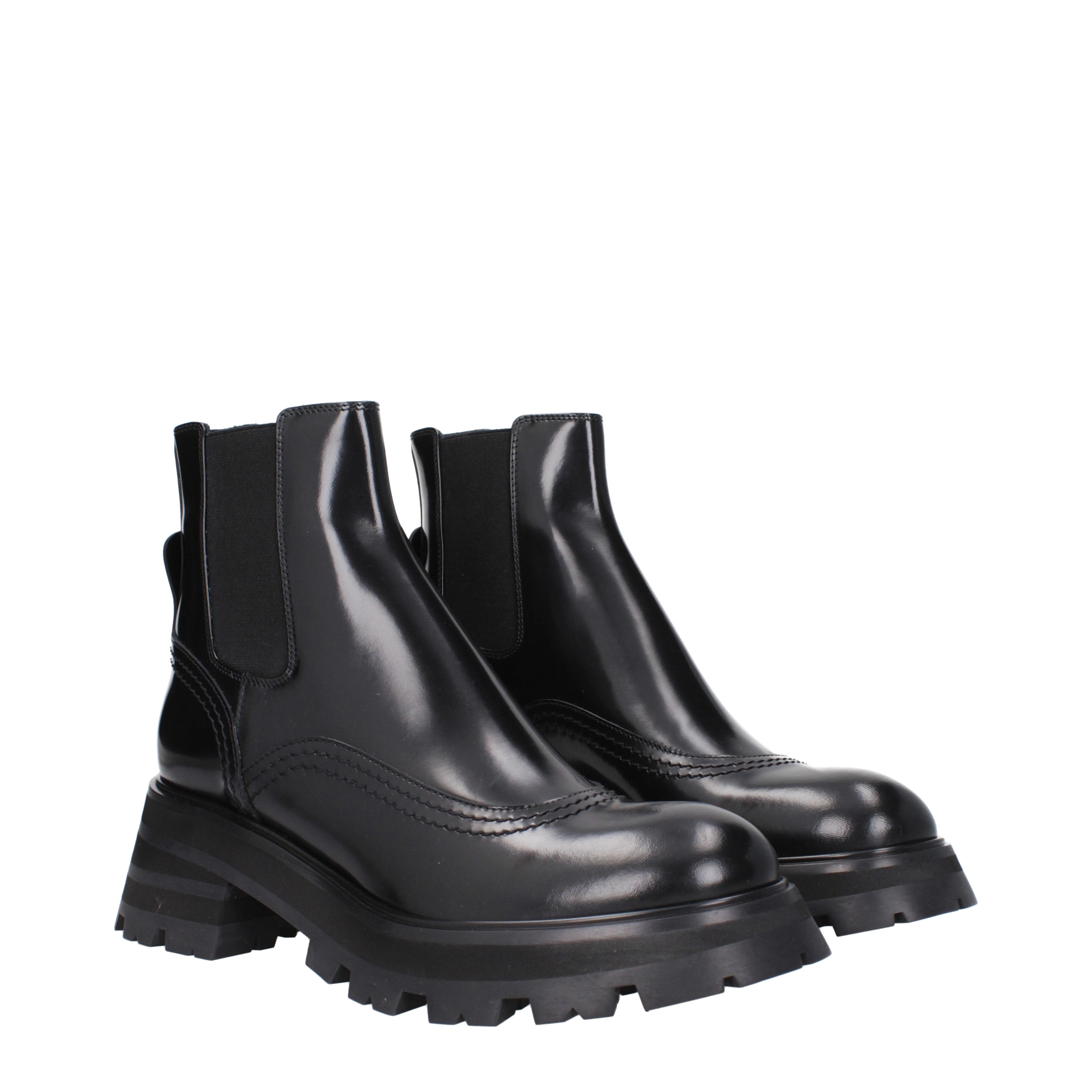 [Alexander McQueen] Ankle Boots SS25 666368WHZ841000