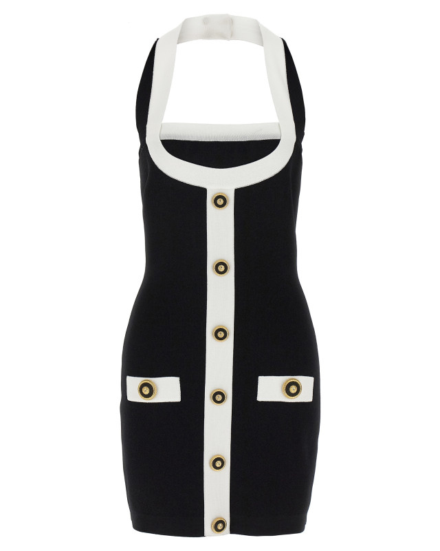 [Balmain] Sleeveless dress SS25 EF1R2390KH99EAB
