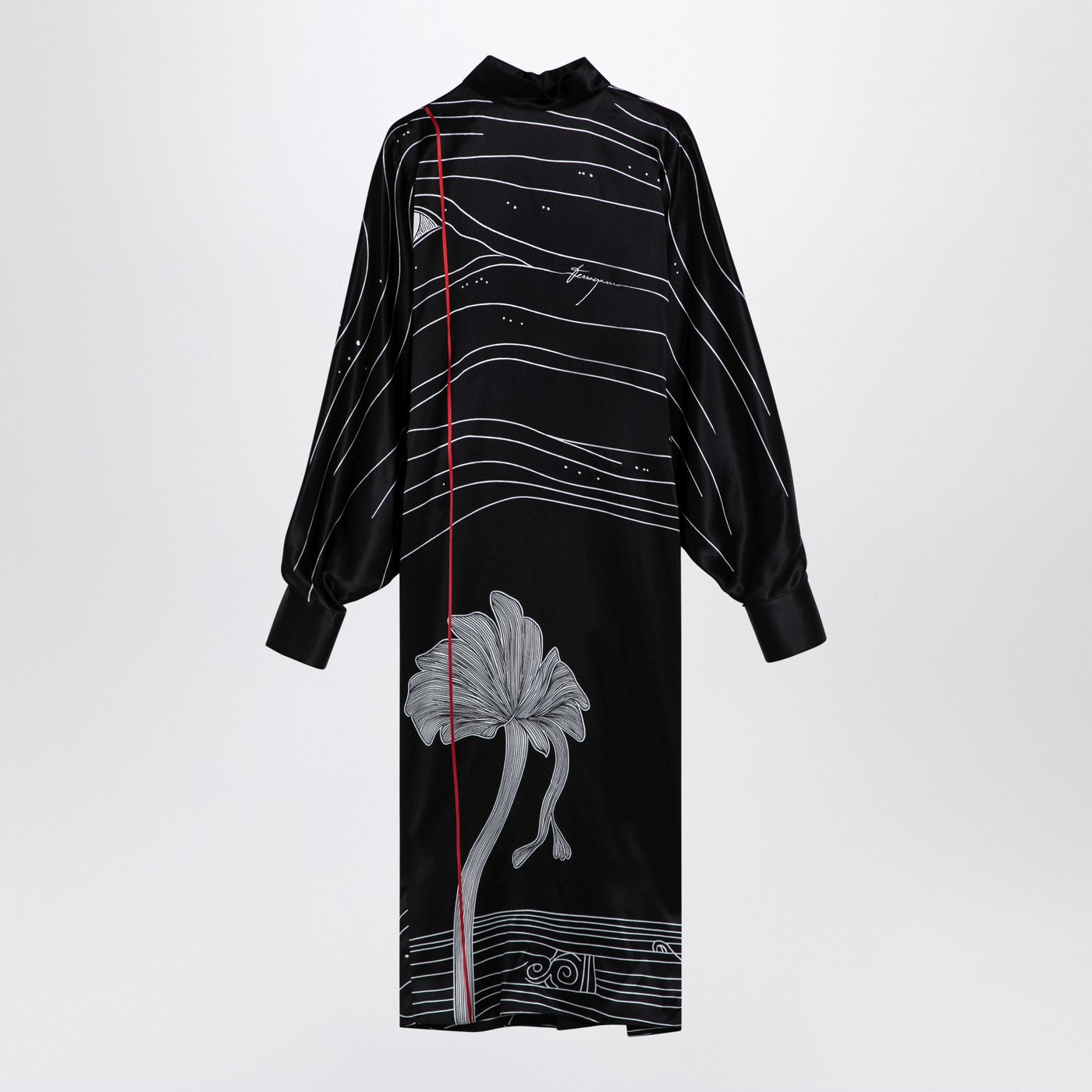 [Ferragamo] Long sleeve dress FW24 0778006SI