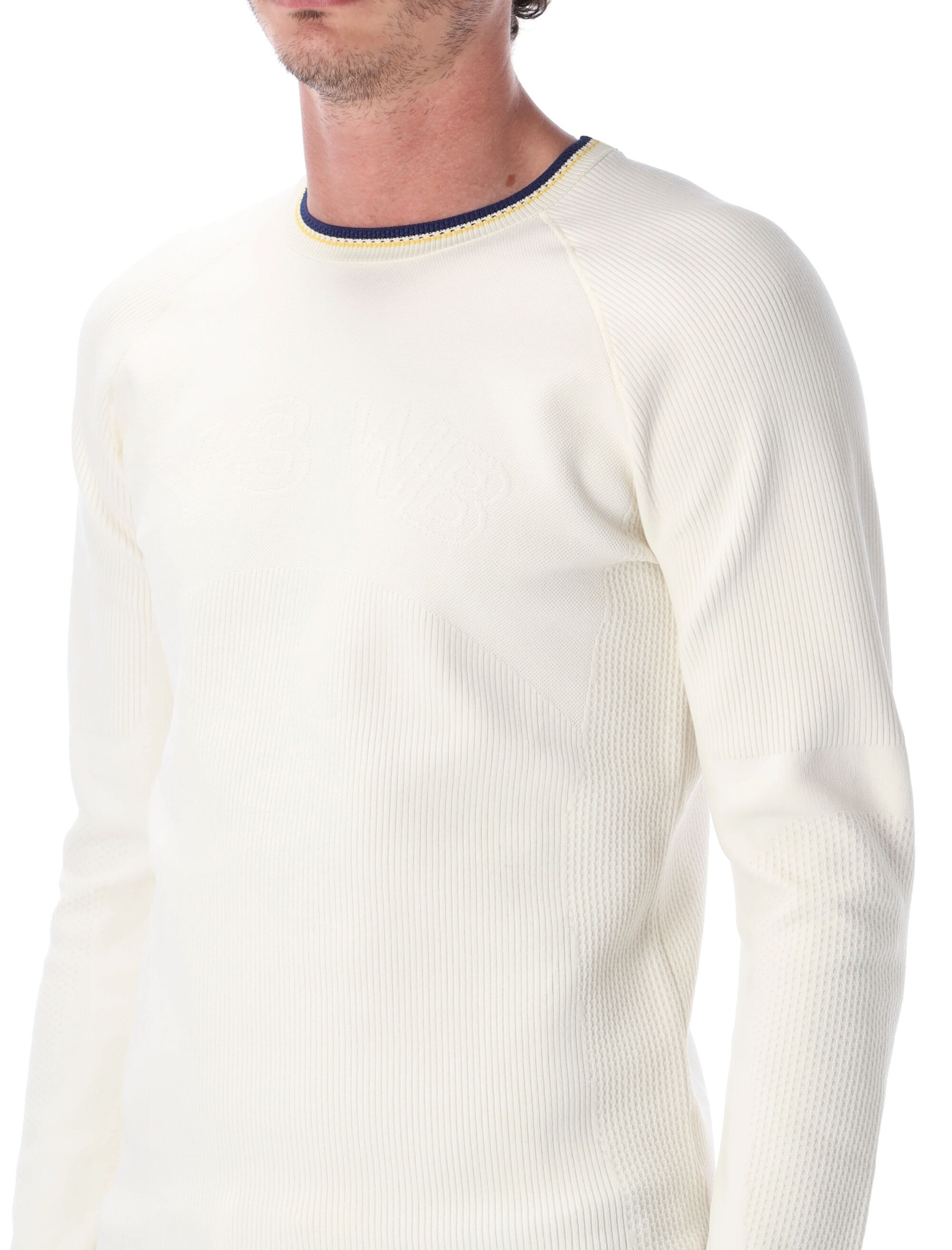 [ADIDAS Y3] T-shirts Long Sleeve SS26 KS3975CREWHT