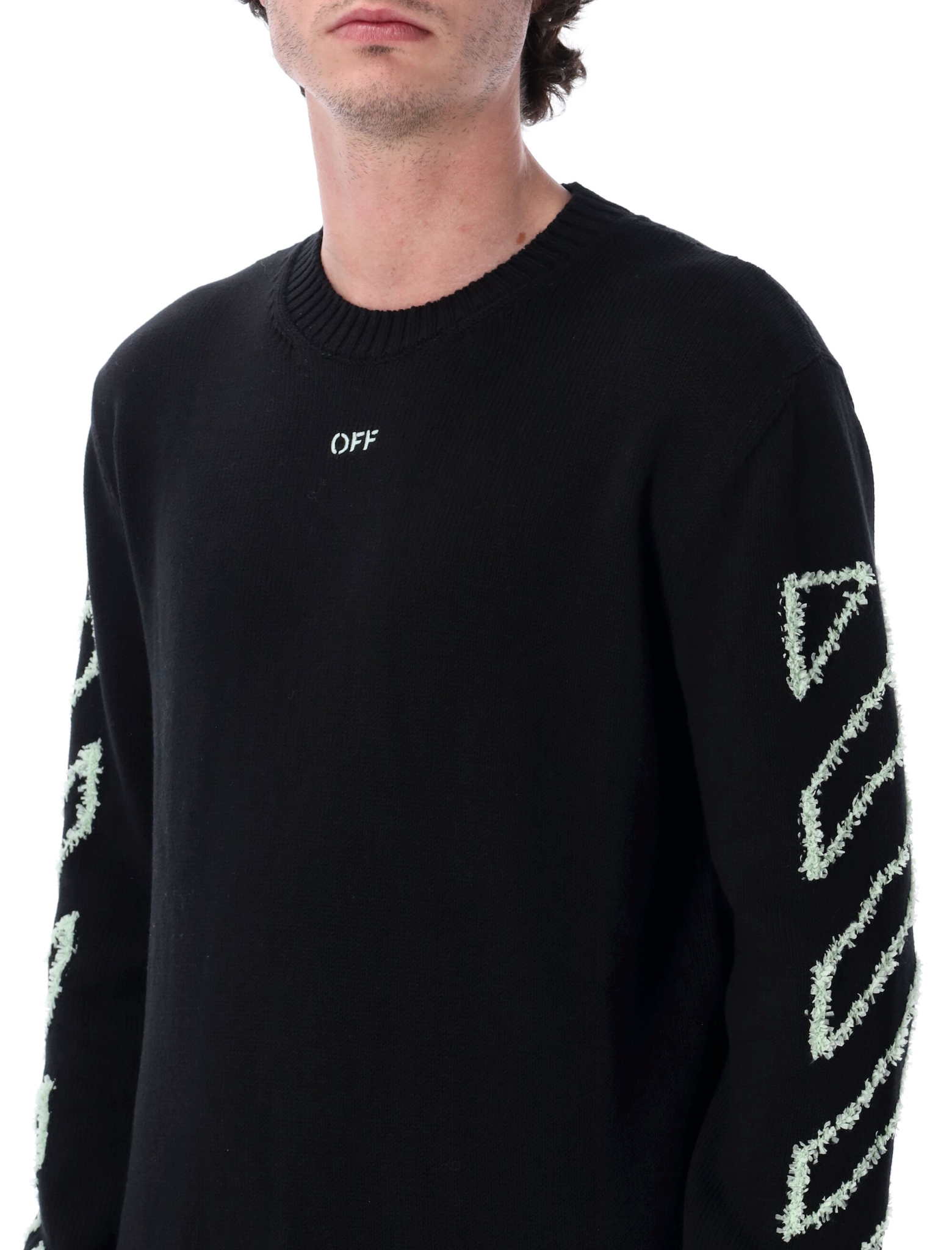 [Off-White] Knitwear SS26 OMHE087S26KNI0010001