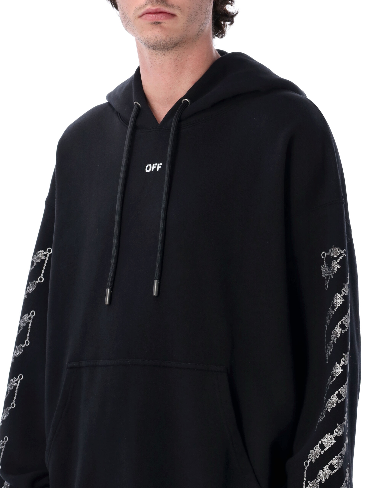[Off-White] Hoodie SS26 OMBB085S26FLE0050001