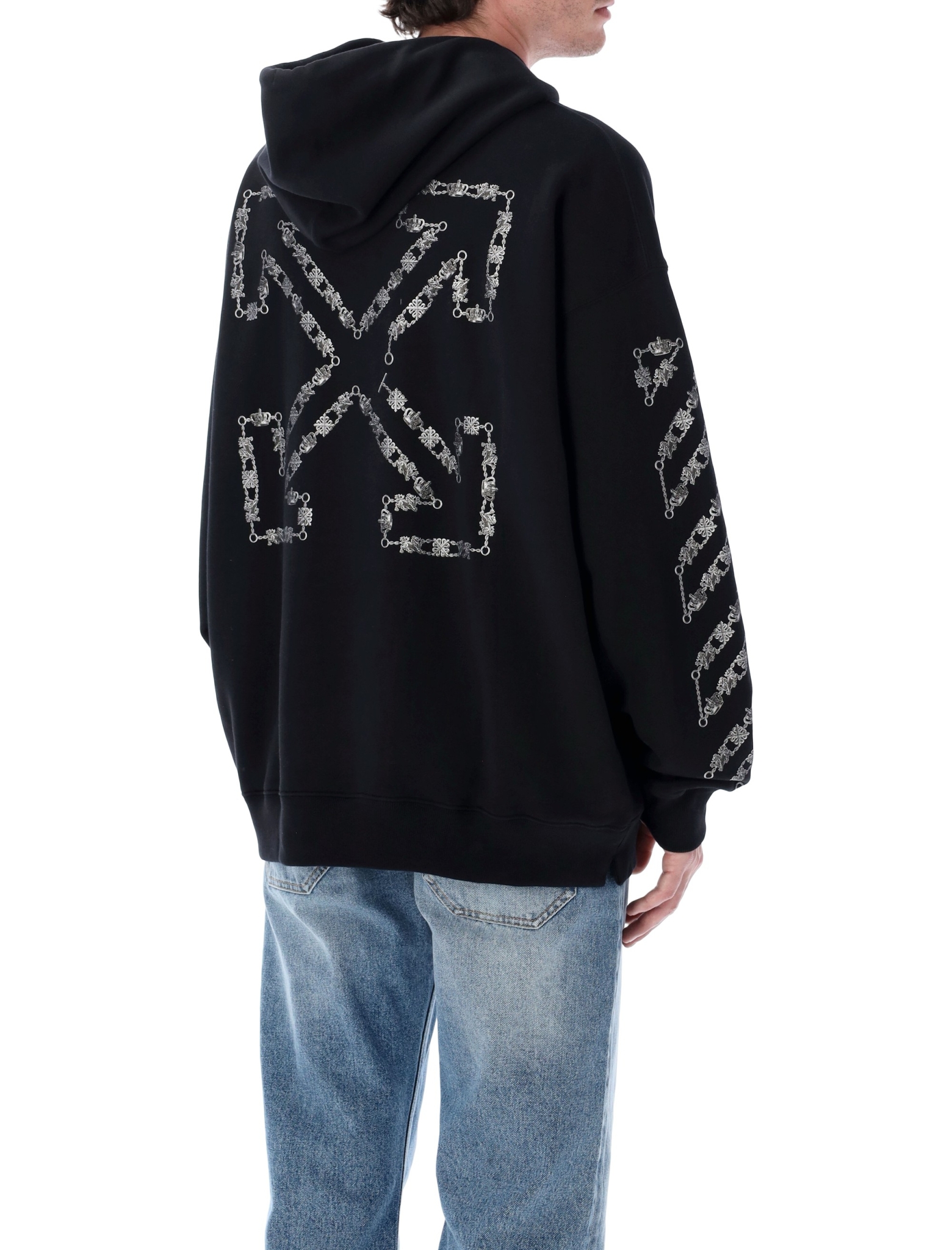 [Off-White] Hoodie SS26 OMBB085S26FLE0050001