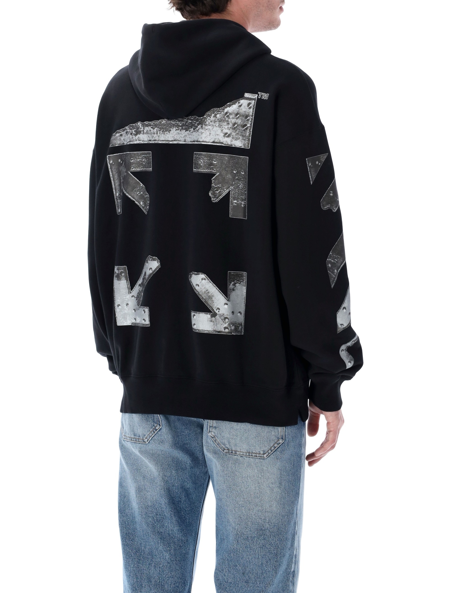[Off-White] Hoodie SS26 OMBB085S26FLE0010001