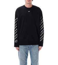 [Off-White] T-shirts Long Sleeve SS26 OMAB09CS26JER0010001