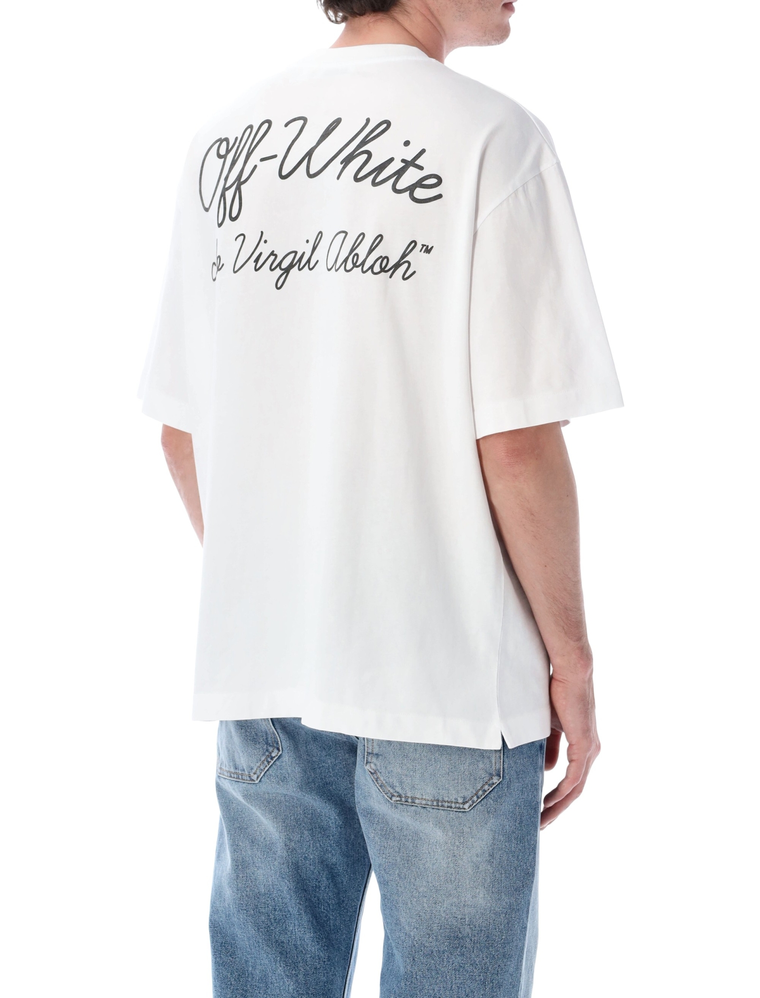 [Off-White] T-shirts Short Sleeve SS26 OMAA120S26JER01D1000