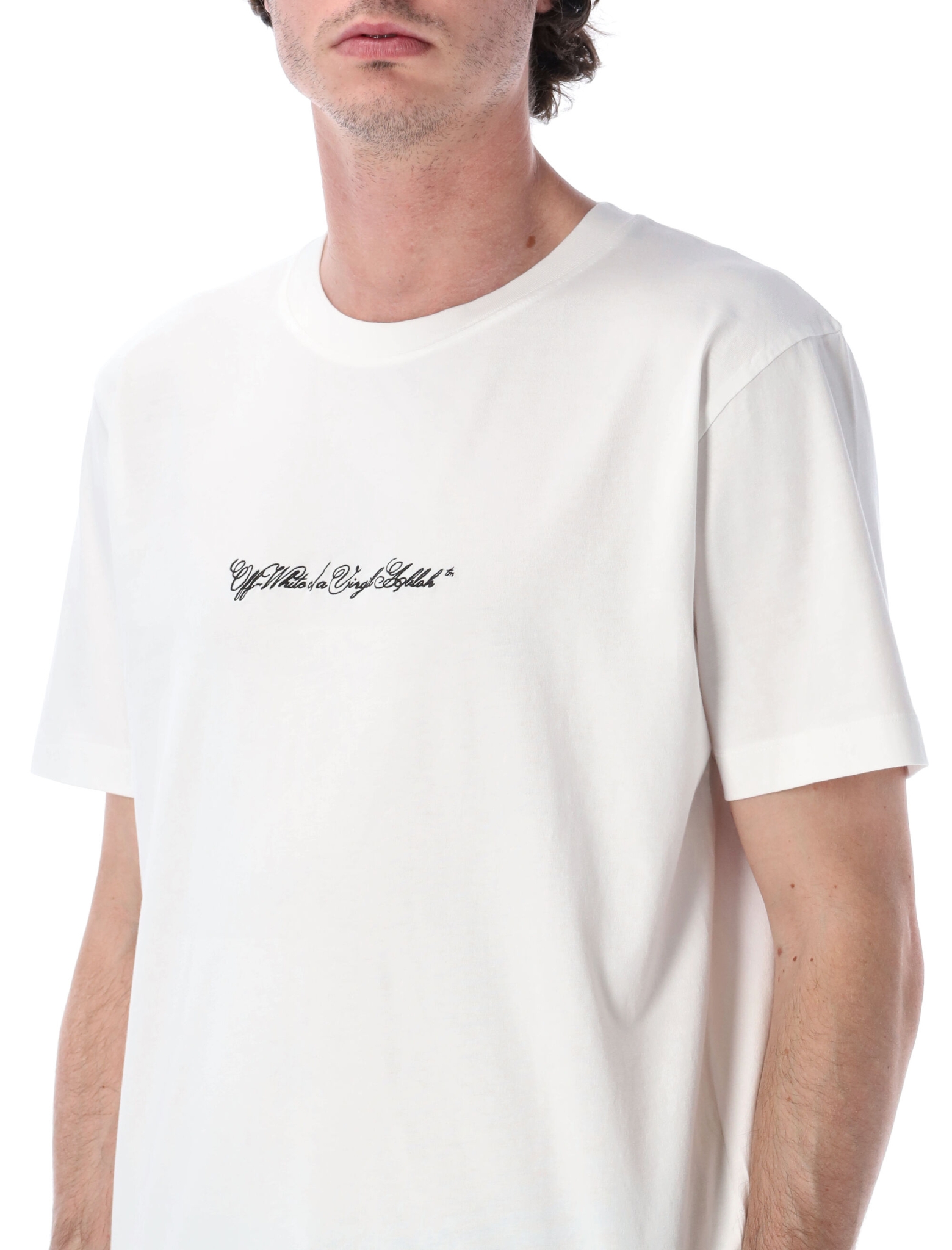 [Off-White] T-shirts Short Sleeve SS26 OMAA027S26JER0021000