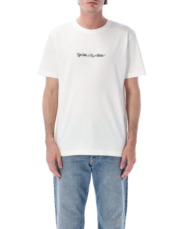 [Off-White] T-shirts Short Sleeve SS26 OMAA027S26JER0021000