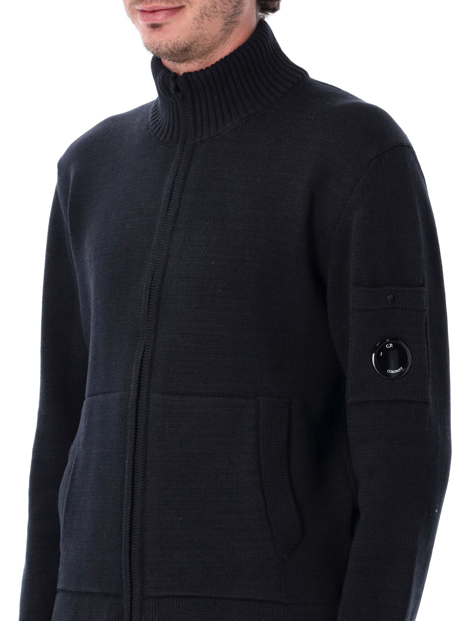 [C . P . COMPANY] Cardigan SS26 20CMKN092A110058A888