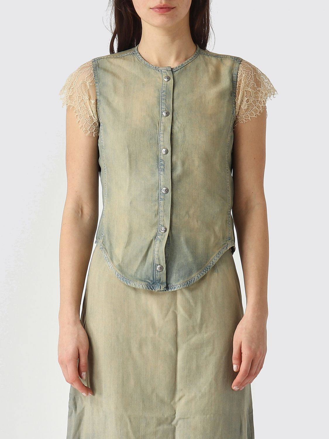 [Diesel] Blouse SS26 A217410CEDE 01