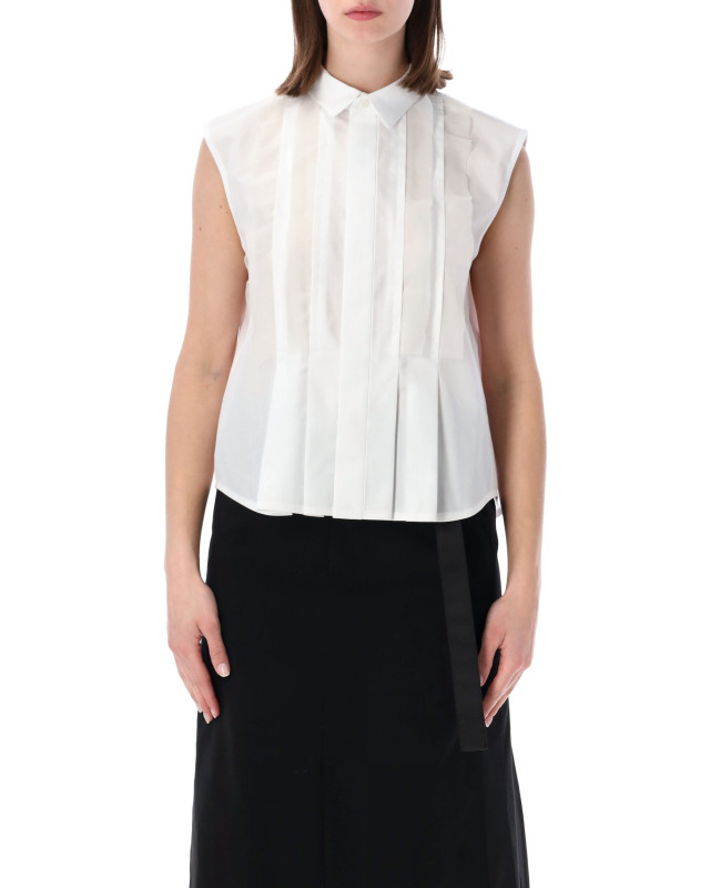 [Sacai] Shirts Sleeveless SS26 26-08541151