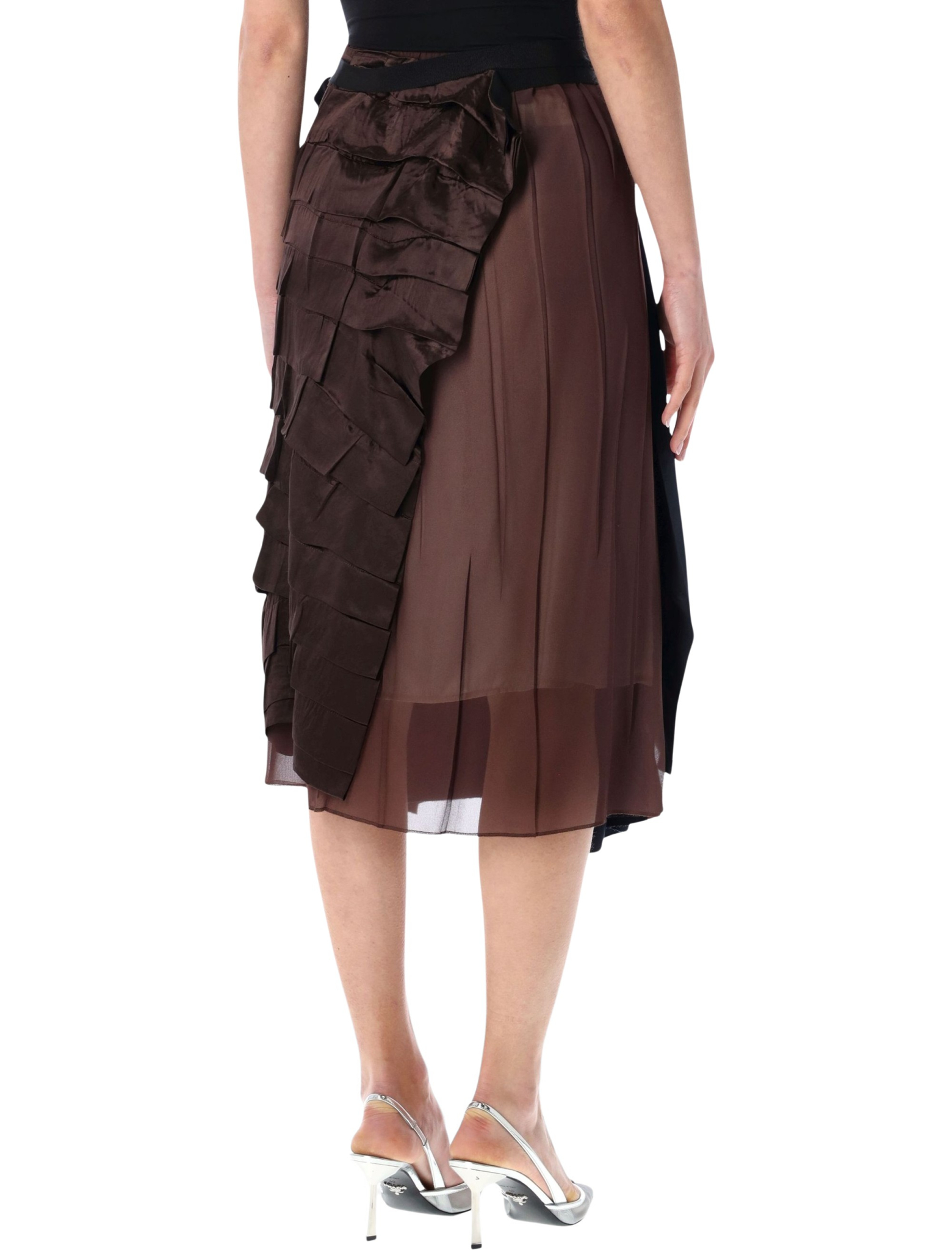 [Prada] Midi skirt SS26 P149IG19QZF0008
