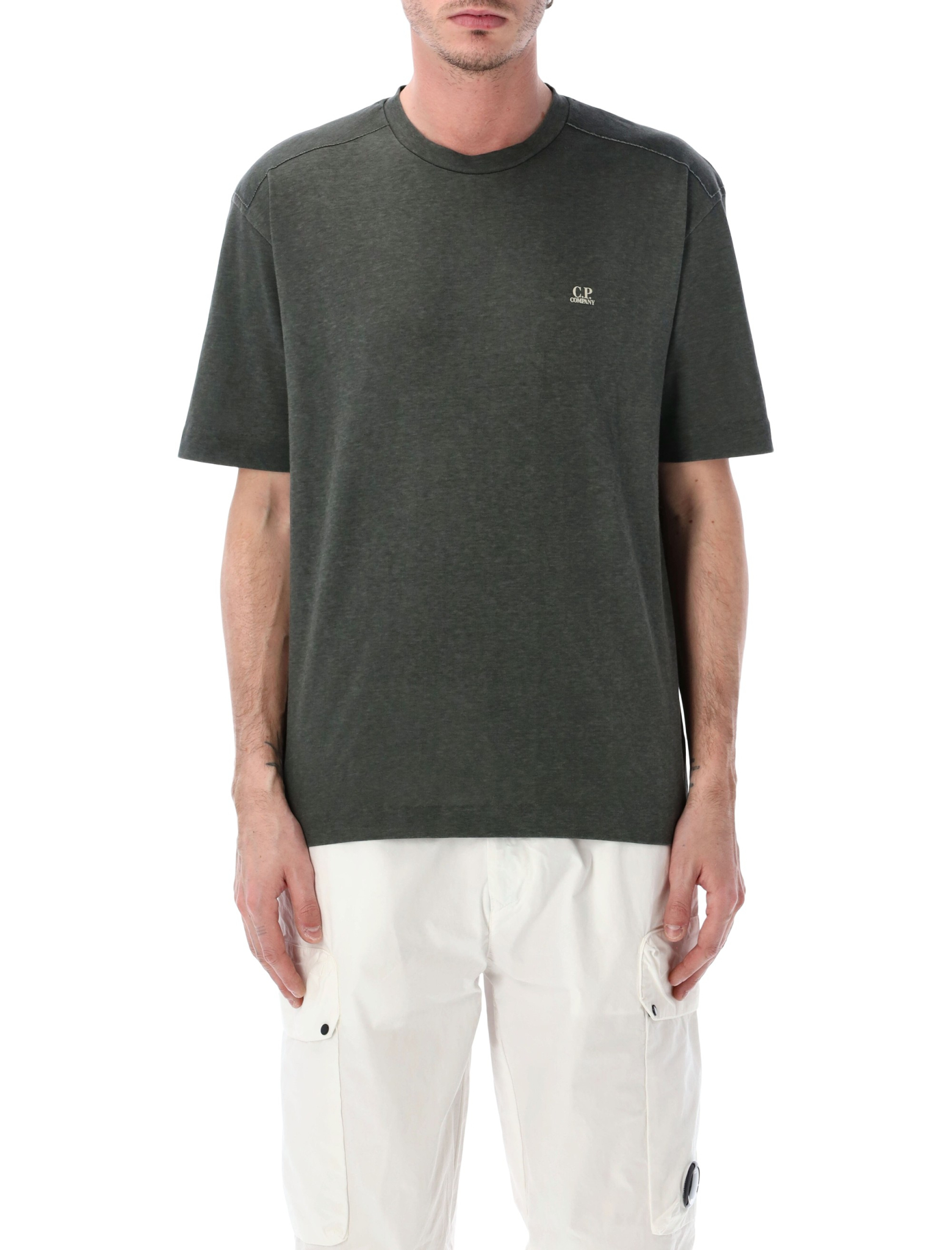 [C . P . COMPANY] T-shirts Short Sleeve SS26 20CMTS192A110643P921