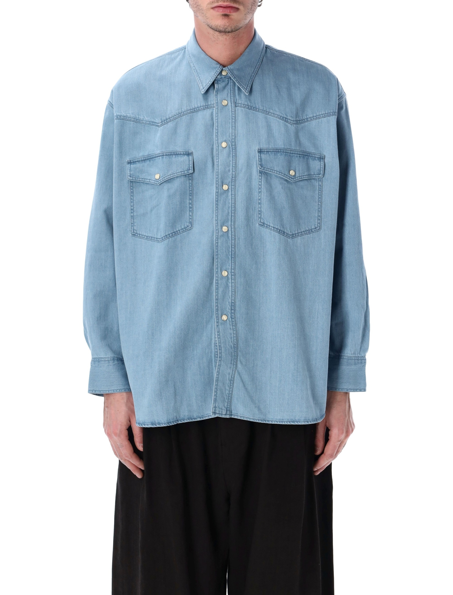 [Studio Nicholson] Shirts Long Sleeve SS26 SNM1467WWI