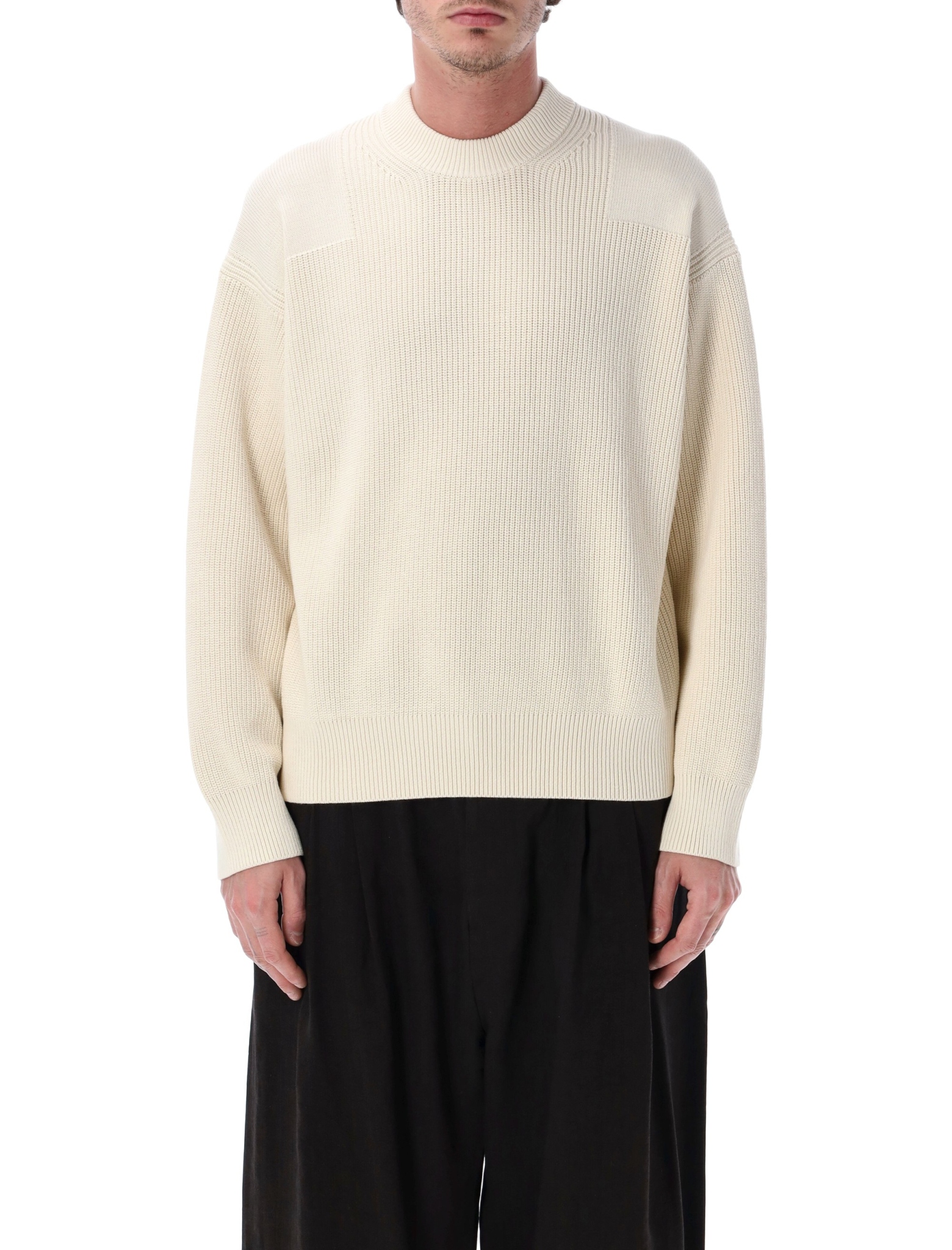 [Studio Nicholson] Knitwear SS26 SNM1302PARCHMENT