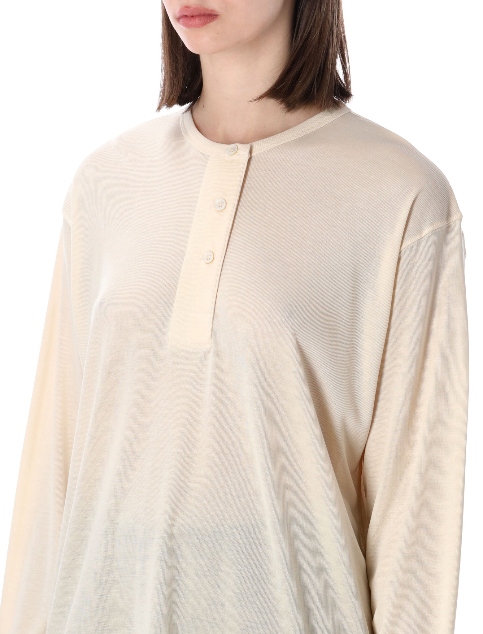 [Studio Nicholson] T-shirts Long Sleeve SS26 RUTAS1834CANVAS BIE
