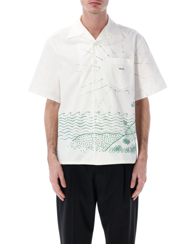 [Prada] Shirts Short Sleeve SS26 UCS414184HF0089
