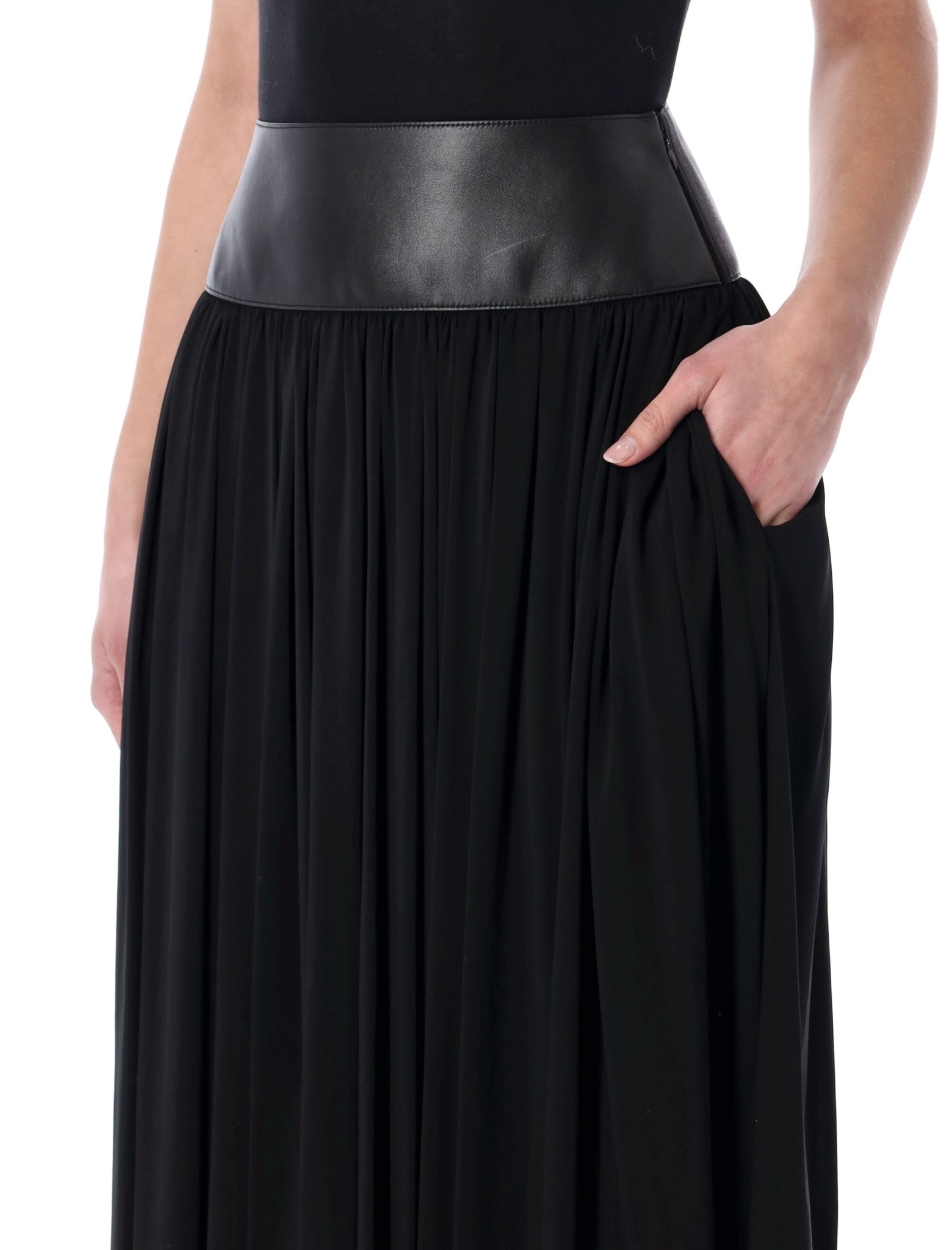 [Alaia] Midi skirt SS26 AA9J2488J050C995