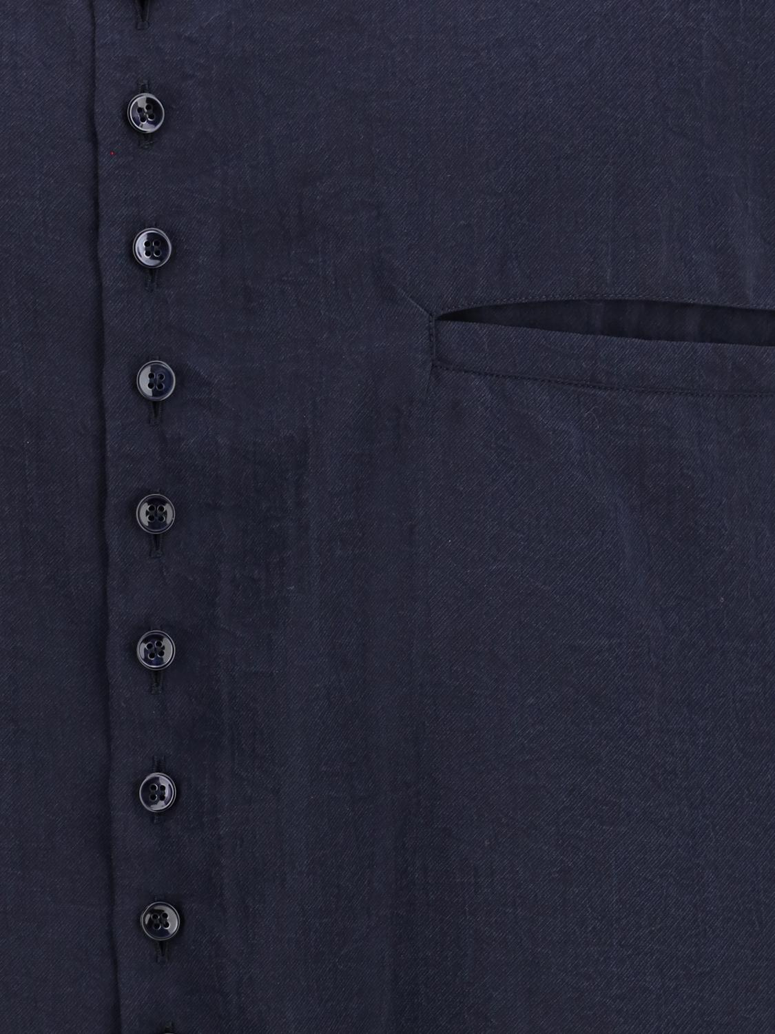 [Giorgio Armani] Shirts Long Sleeve SS26 GM003501TE10081 UB102