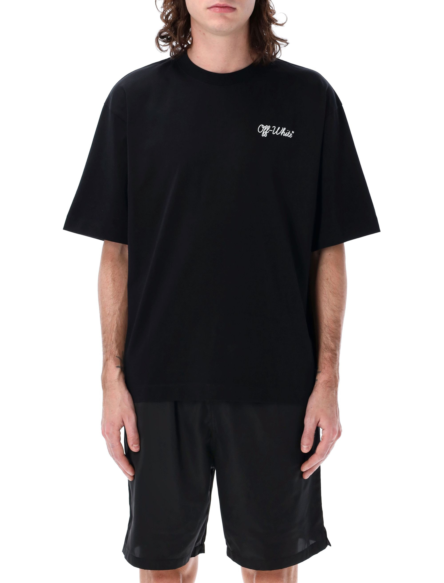 [Off-White™] T-shirts SS26 OMAA120C99JER00D1001