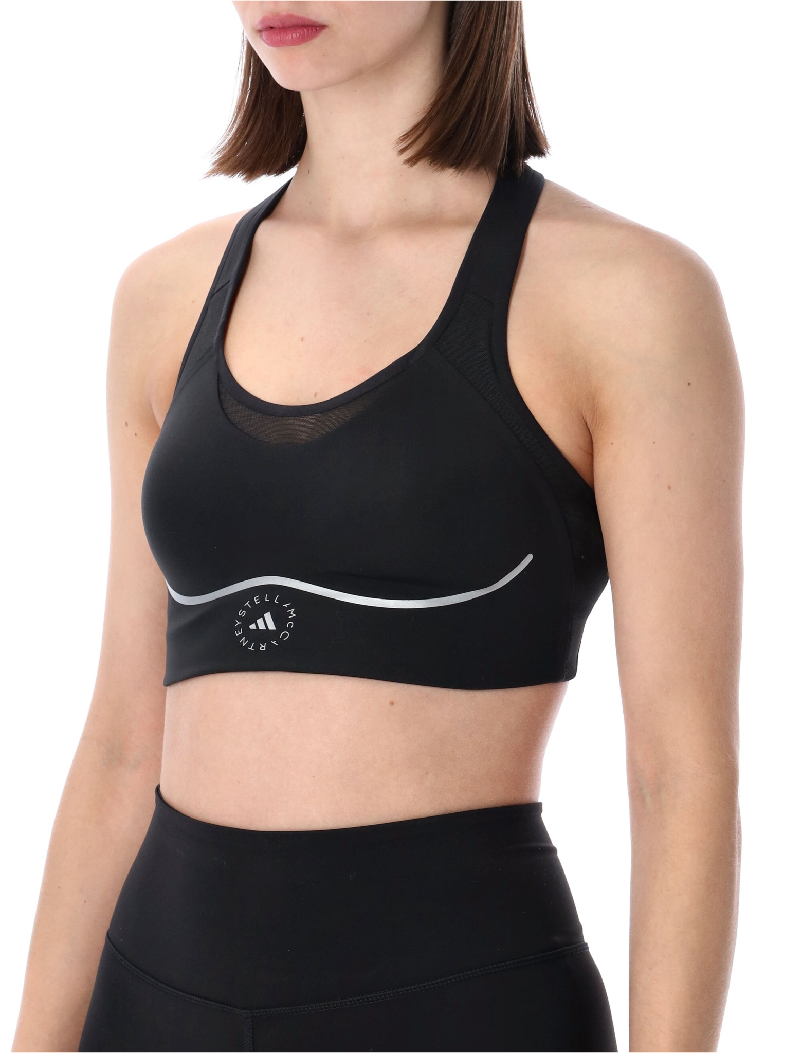 [Adidas By Stella McCartney] Sports Top SS26 KF1675BLACK