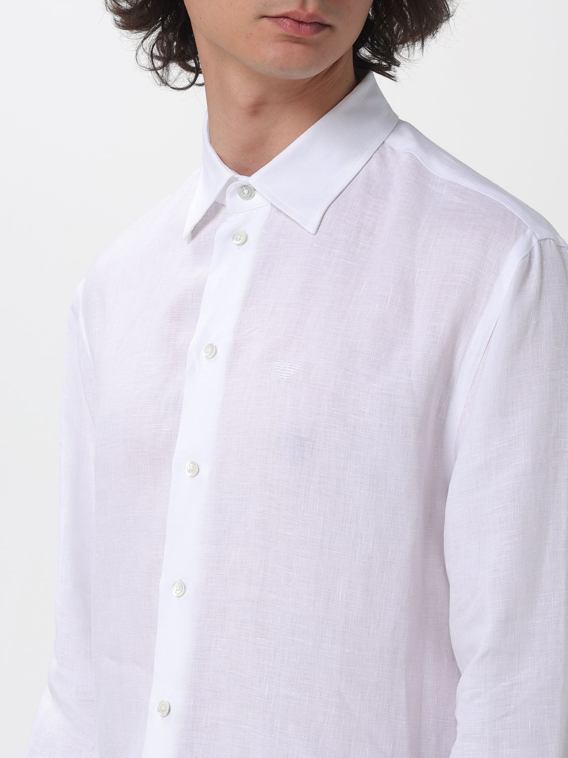 [Emporio Armani] Shirts Long Sleeve SS26 EM000099TE20549 U0002