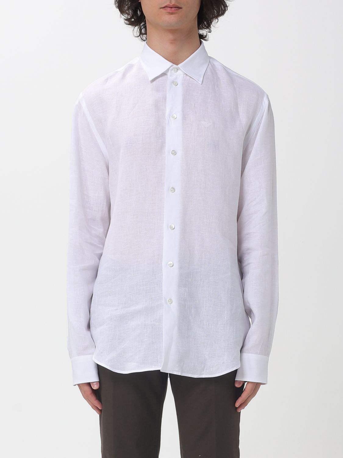 [Emporio Armani] Shirts Long Sleeve SS26 EM000099TE20549 U0002