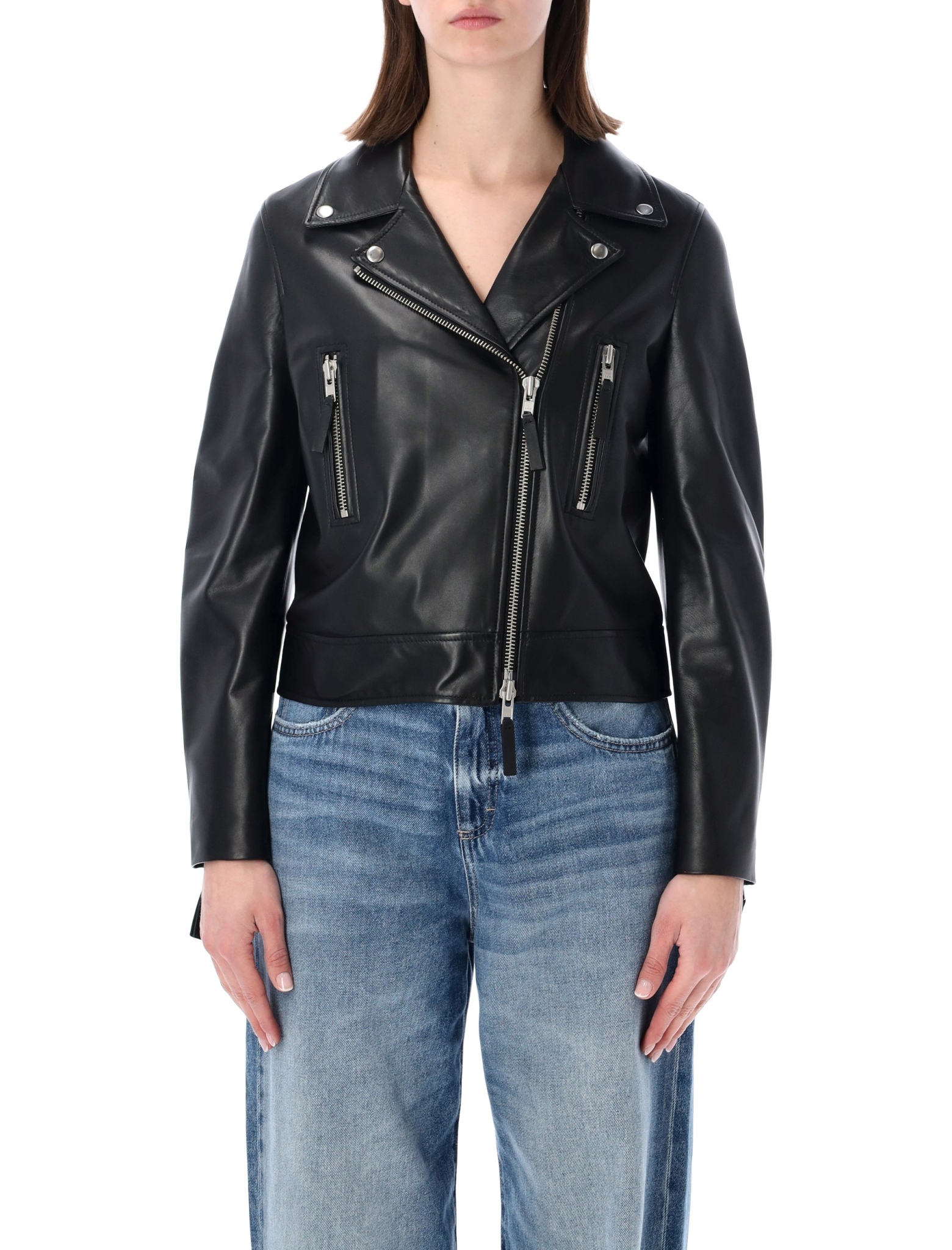 [SWORD] Leather Jacket SS26 8387SPMSMBLAC