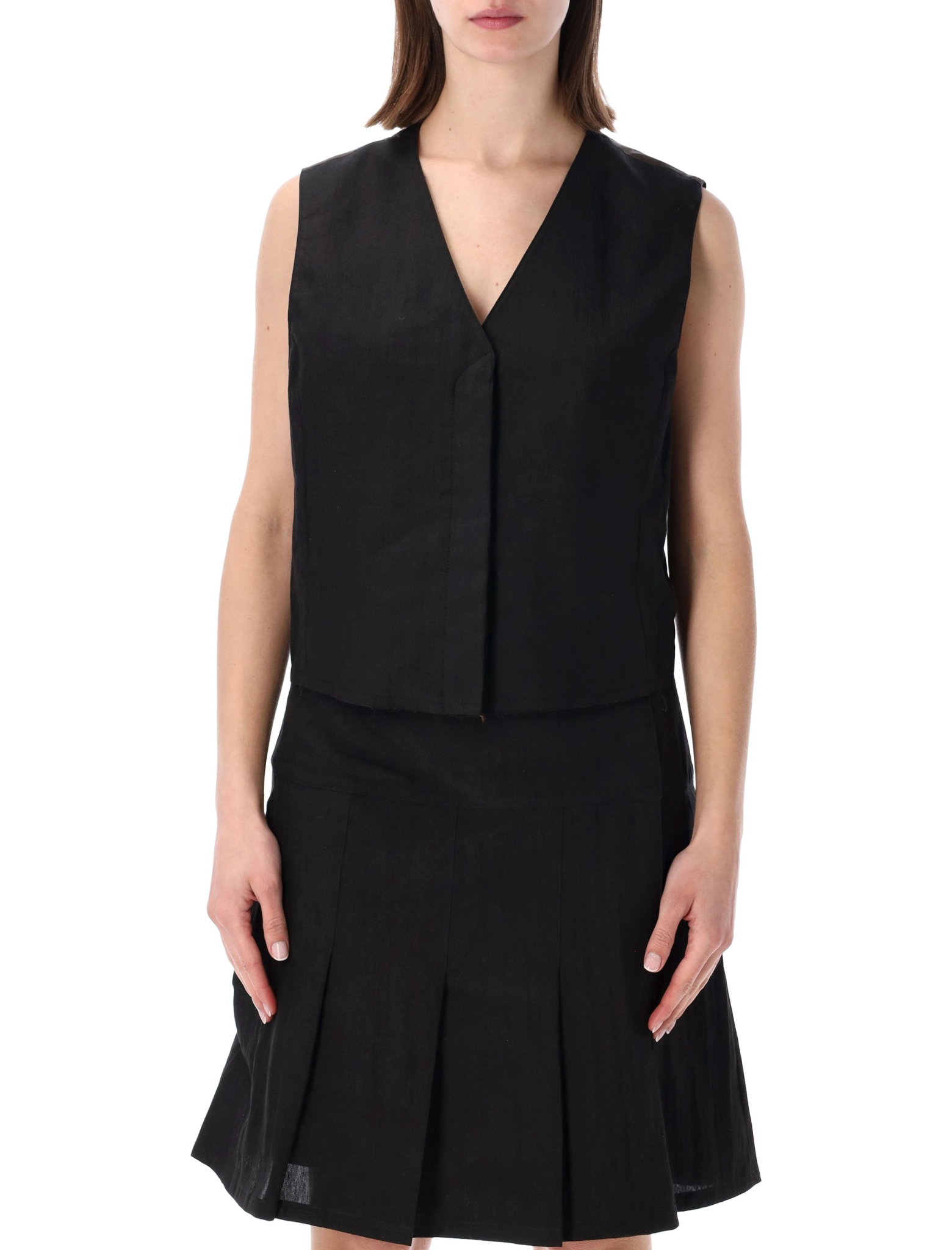 [Our Legacy] Vest SS26 W2260BSBBLACK