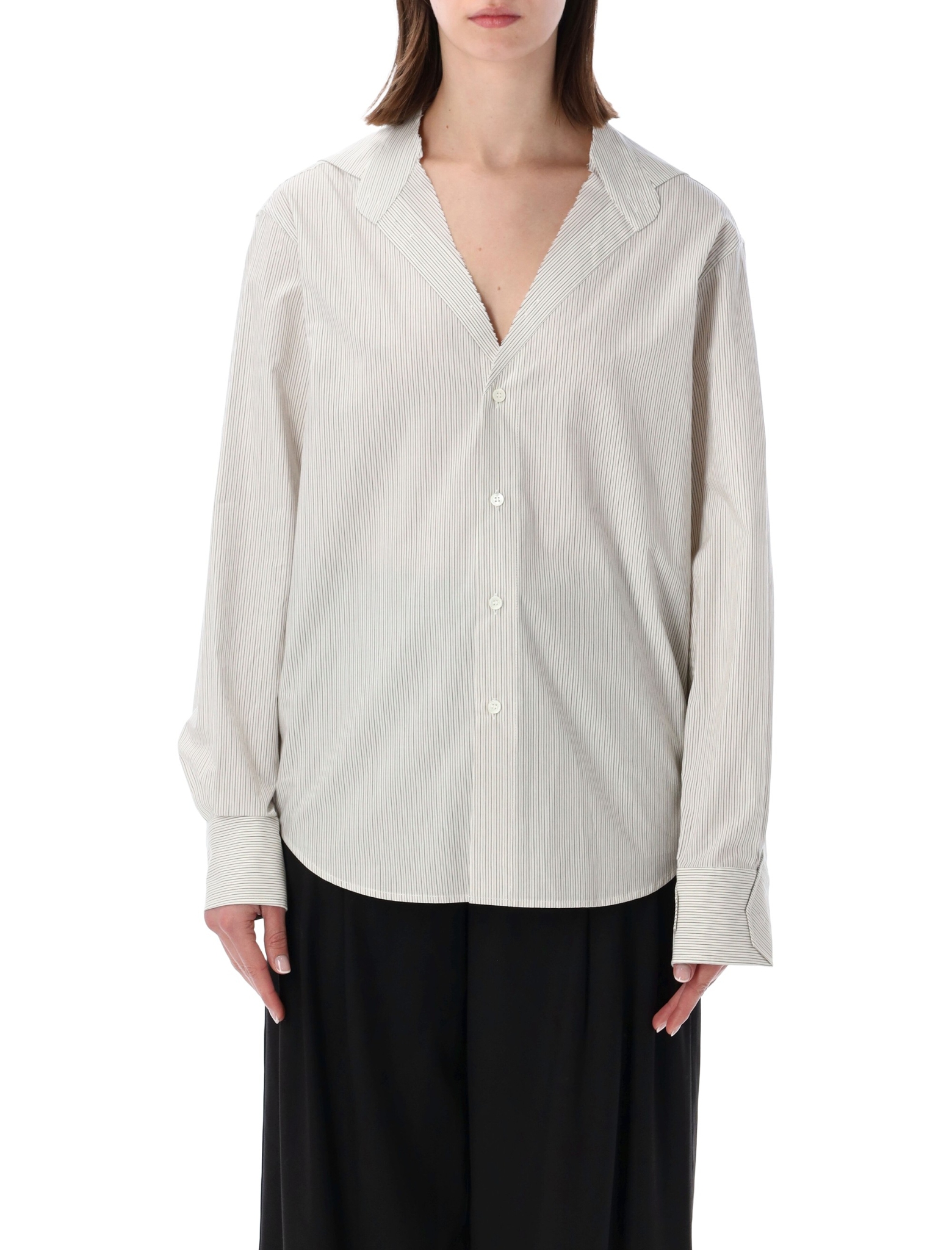 [MM6 Maison Margiela] Shirts Long Sleeve SS26 S52DT0035M35730001F