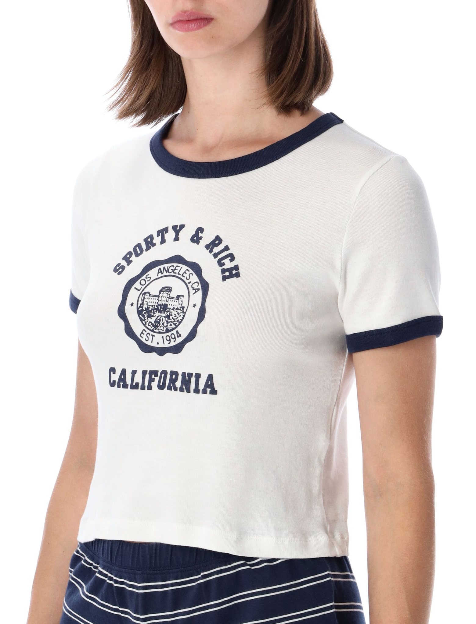 [SPORTY & RICH] T-shirts Short Sleeve SS26 TO073710509WH503922