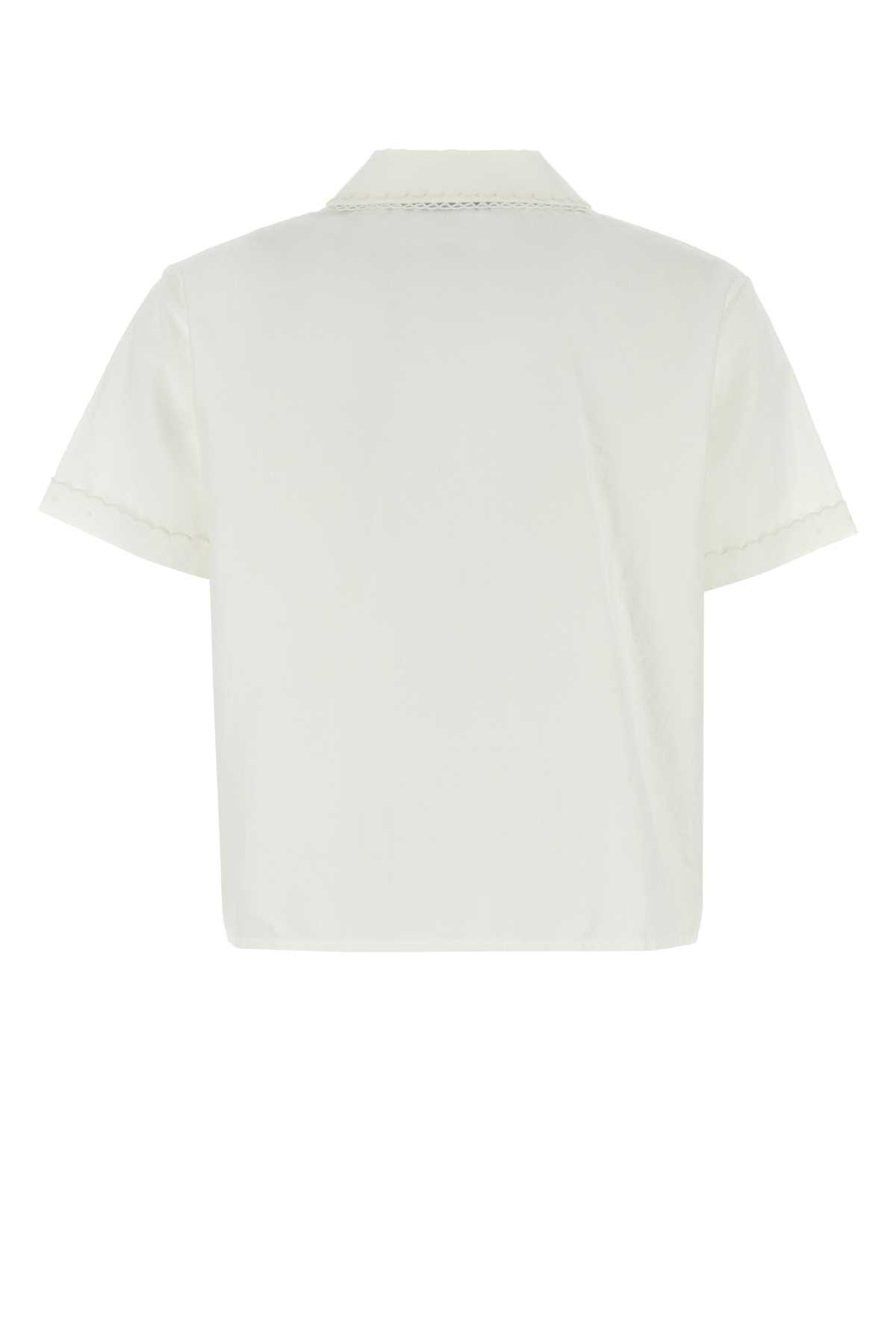 [Miu Miu] Shirts Short Sleeve FW26 MK1932SOOO163M F0009