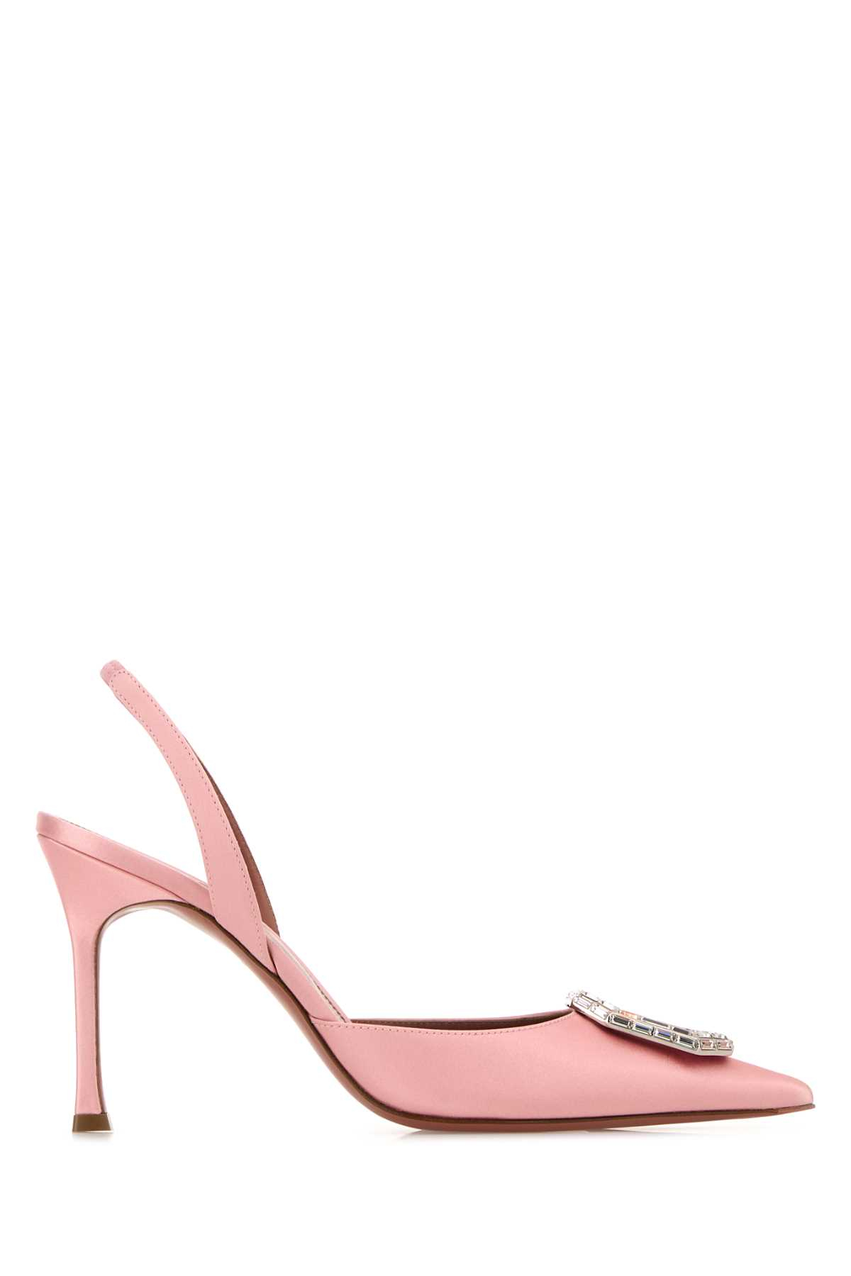 [Amina Muaddi] Sandals FW26 CAMELIASLING90 BABYPINK