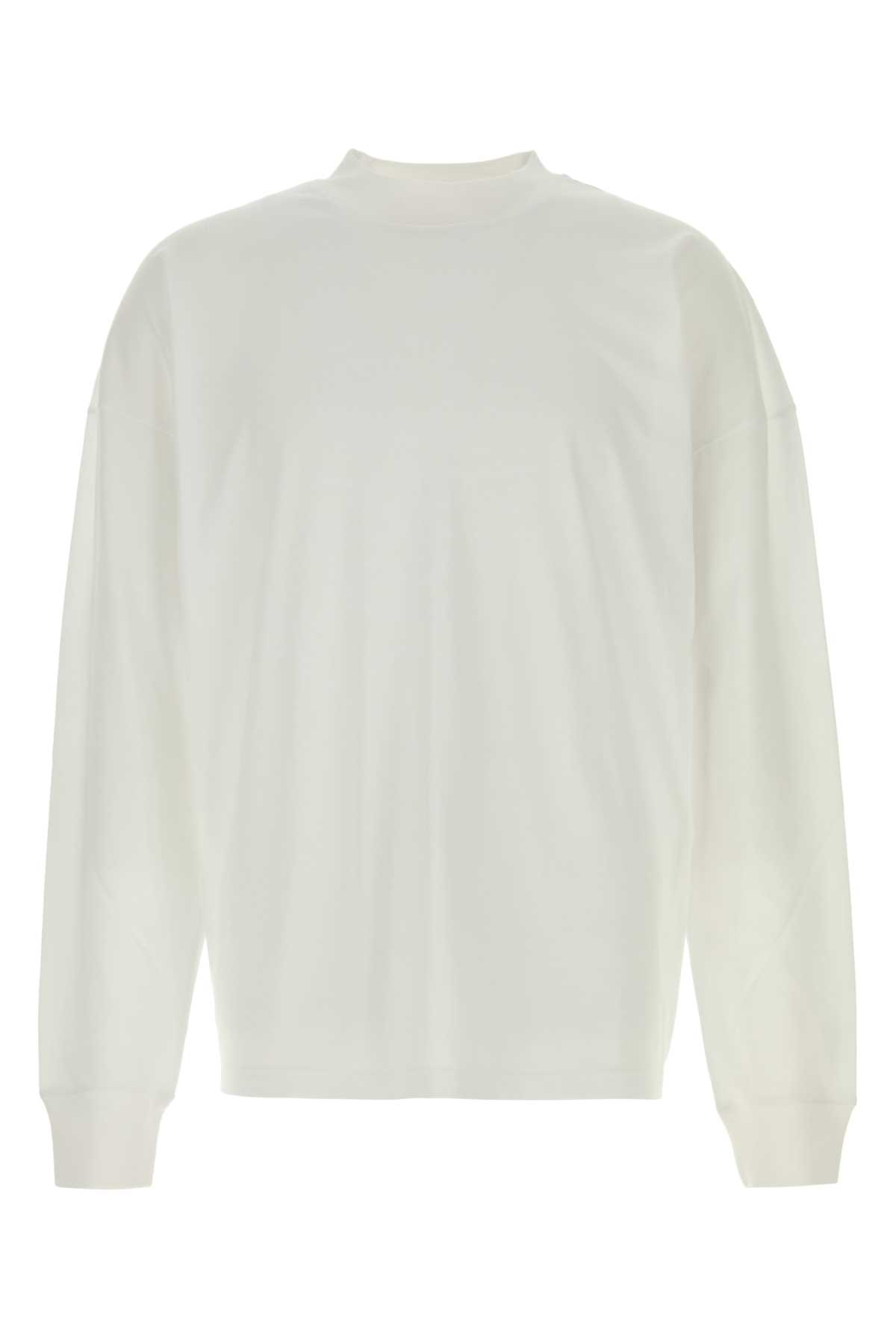 [THE ROW] T-shirts Long Sleeve FW26 612K767 WHT