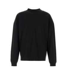 [THE ROW] T-shirts Long Sleeve FW26 612K767 BLK