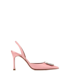 [Amina Muaddi] Pumps FW26 CAMELIASLING90 BABYPINK