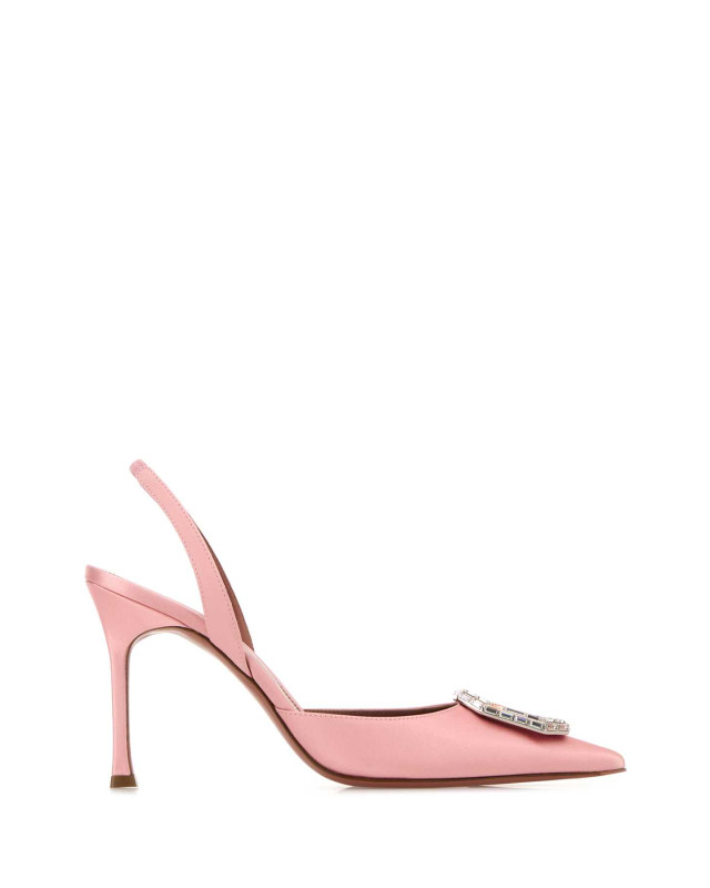 [Amina Muaddi] Pumps FW26 CAMELIASLING90 BABYPINK