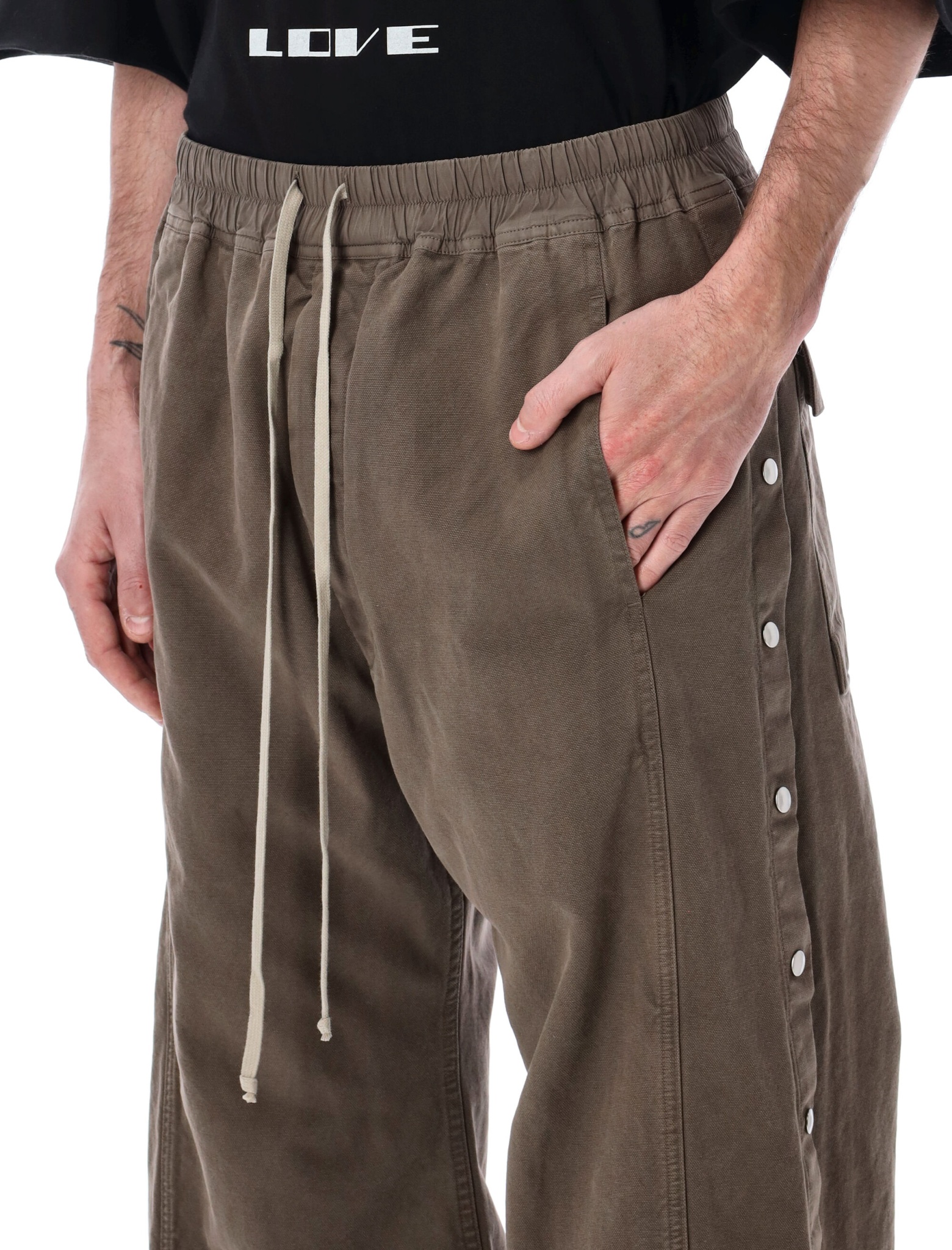 [RICK OWENS DRKSHDW] Trousers SS26 DU01F4393CVS34