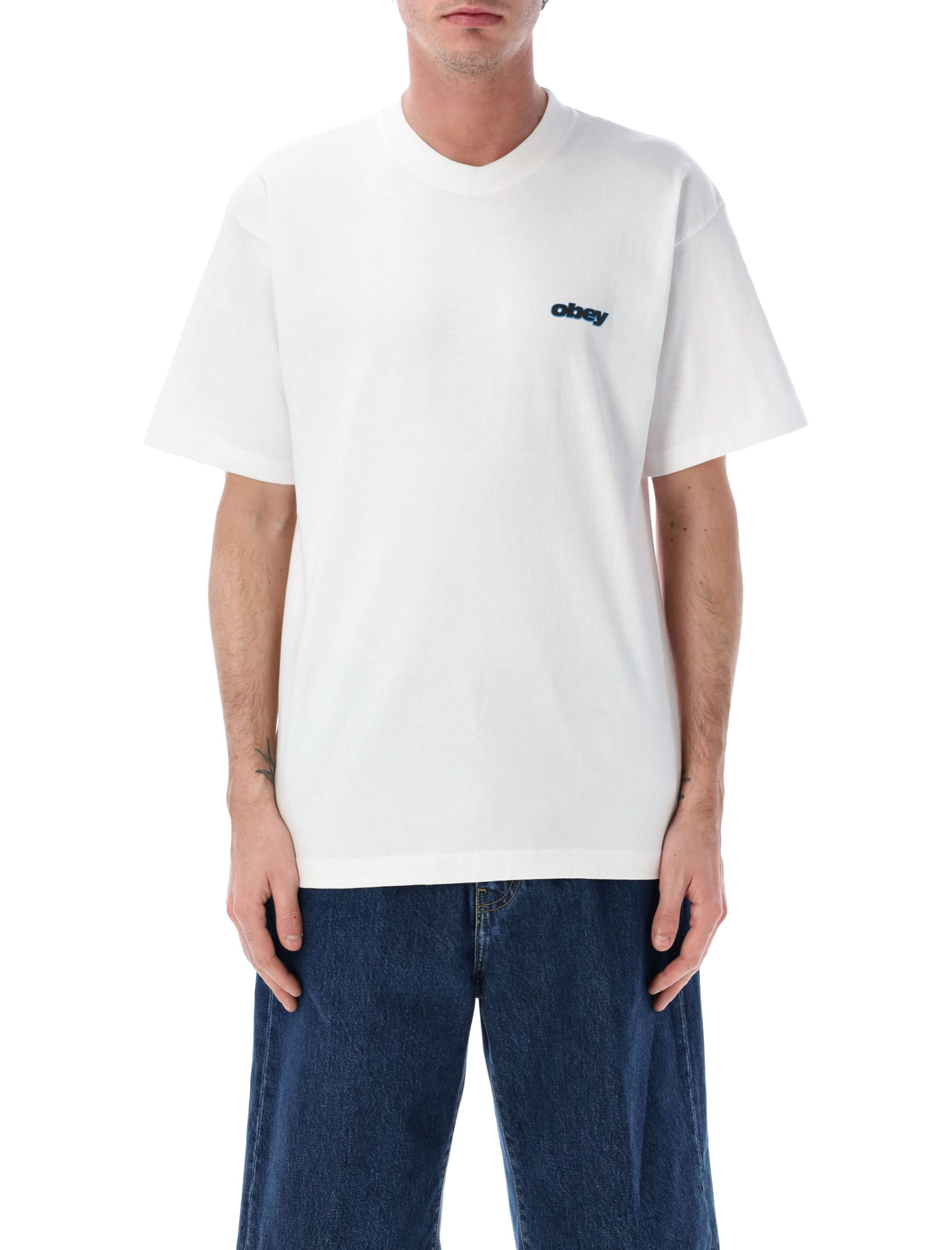 [OBEY] T-shirts Short Sleeve SS26 168024359WHITE