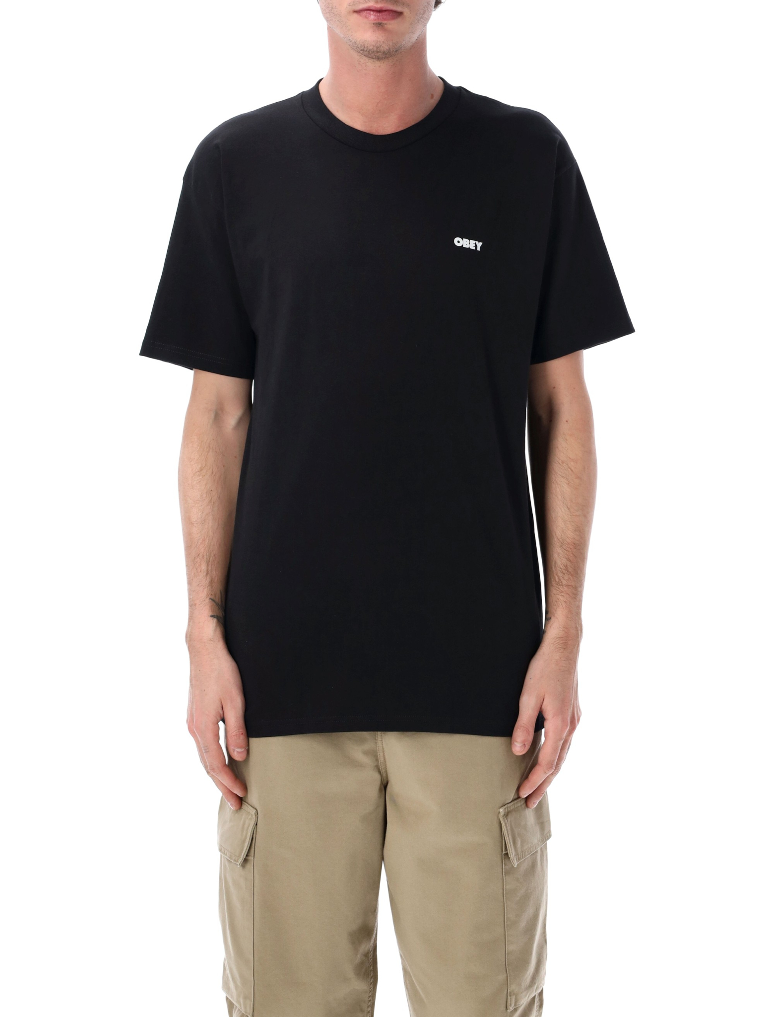 [OBEY] T-shirts Short Sleeve SS26 165264328BLACK
